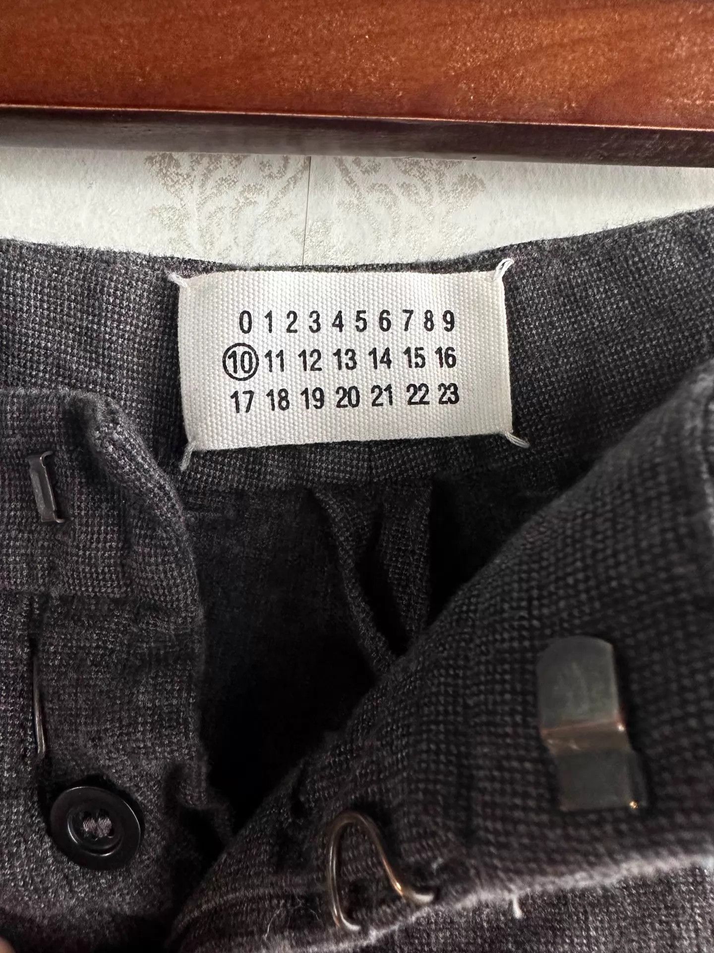 Maison Margiela MMM 10AW Cotton-Linen Color-Blocked Trousers Size US 34 / EU 50 - 2 Thumbnail