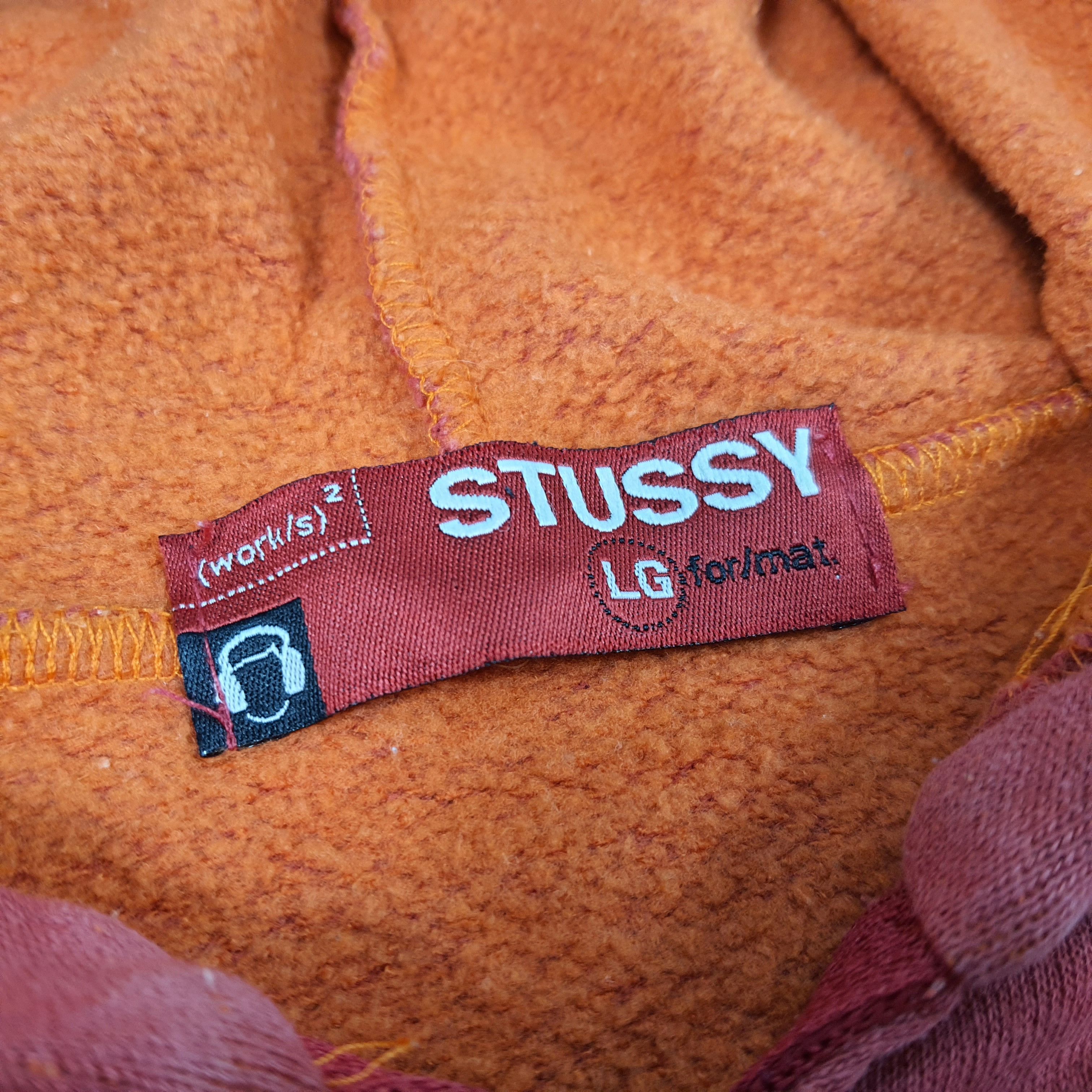 Stussy × Vintage Vintage Stussy LG Custom Logo Zipper Hoodies Size US XL / EU 56 / 4 - 6 Thumbnail