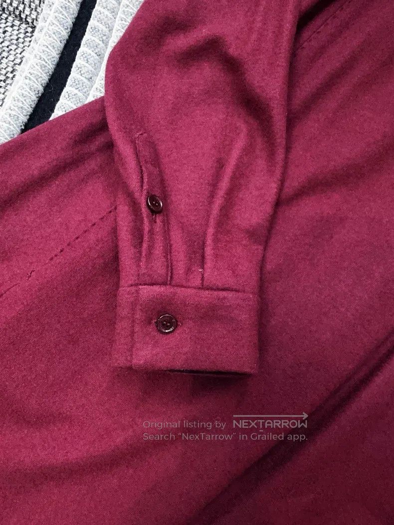 Loro Piana Loro Piana Burgundy shirt dress Size XS / US 0-2 / IT 36-38 - 5 Thumbnail