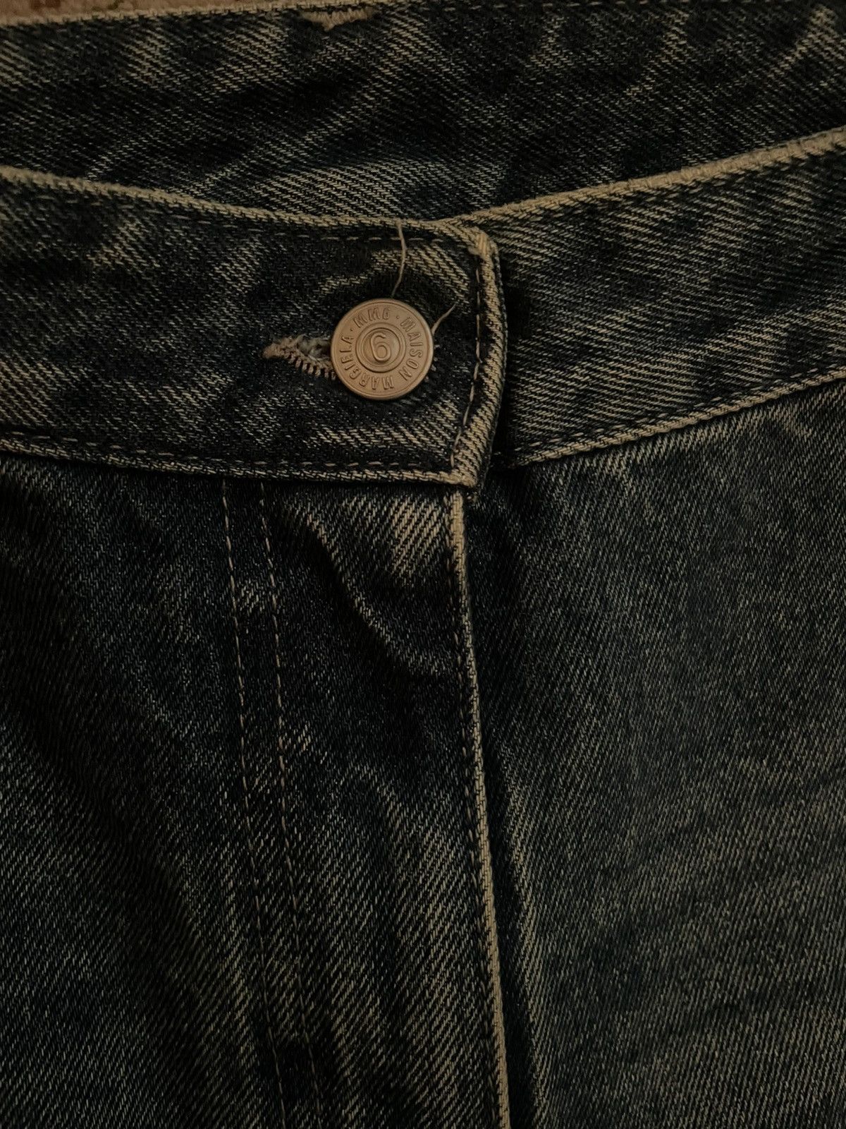 Maison Margiela MM6 Wideleg Denim Jeans Size US 44 / EU 60 - 3 Thumbnail