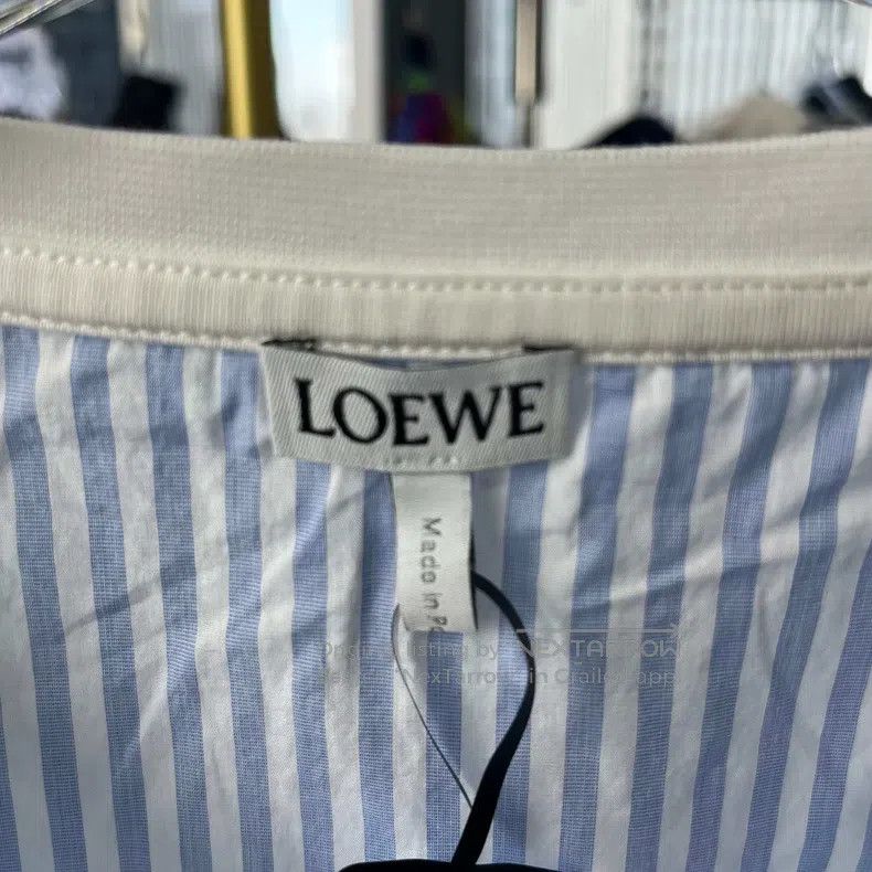 Loewe Loewe Color Block Embroidered Logo Striped Short Sleeve Size S / US 4 / IT 40 - 3 Thumbnail