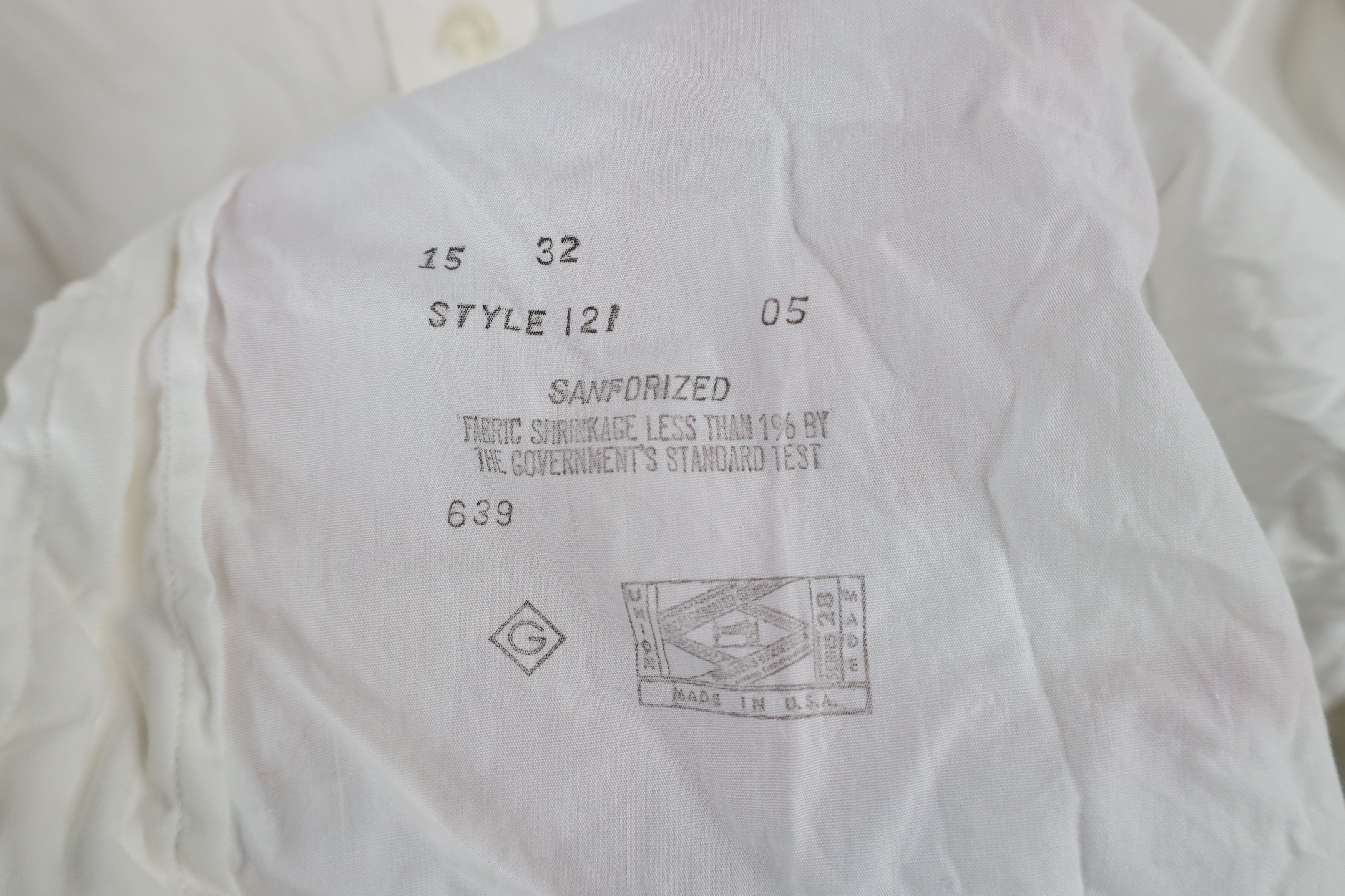Vintage Vintage 50s 60s Streetwear Cotton Button Shirt White USA Size US M / EU 48-50 / 2 - 4 Thumbnail