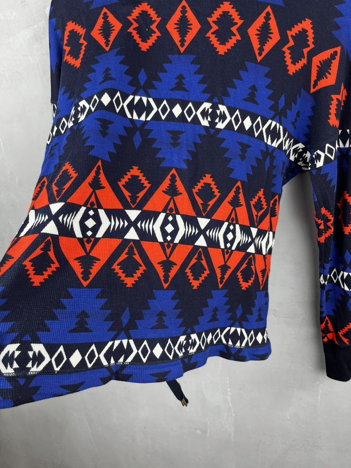 Polo Ralph Lauren × RRL Ralph Lauren × Ralph Lauren Lauren Ralph Lauren Southwest/Boho Print Long Sleeve Top Size S / US 4 / IT 40 - 10 Thumbnail