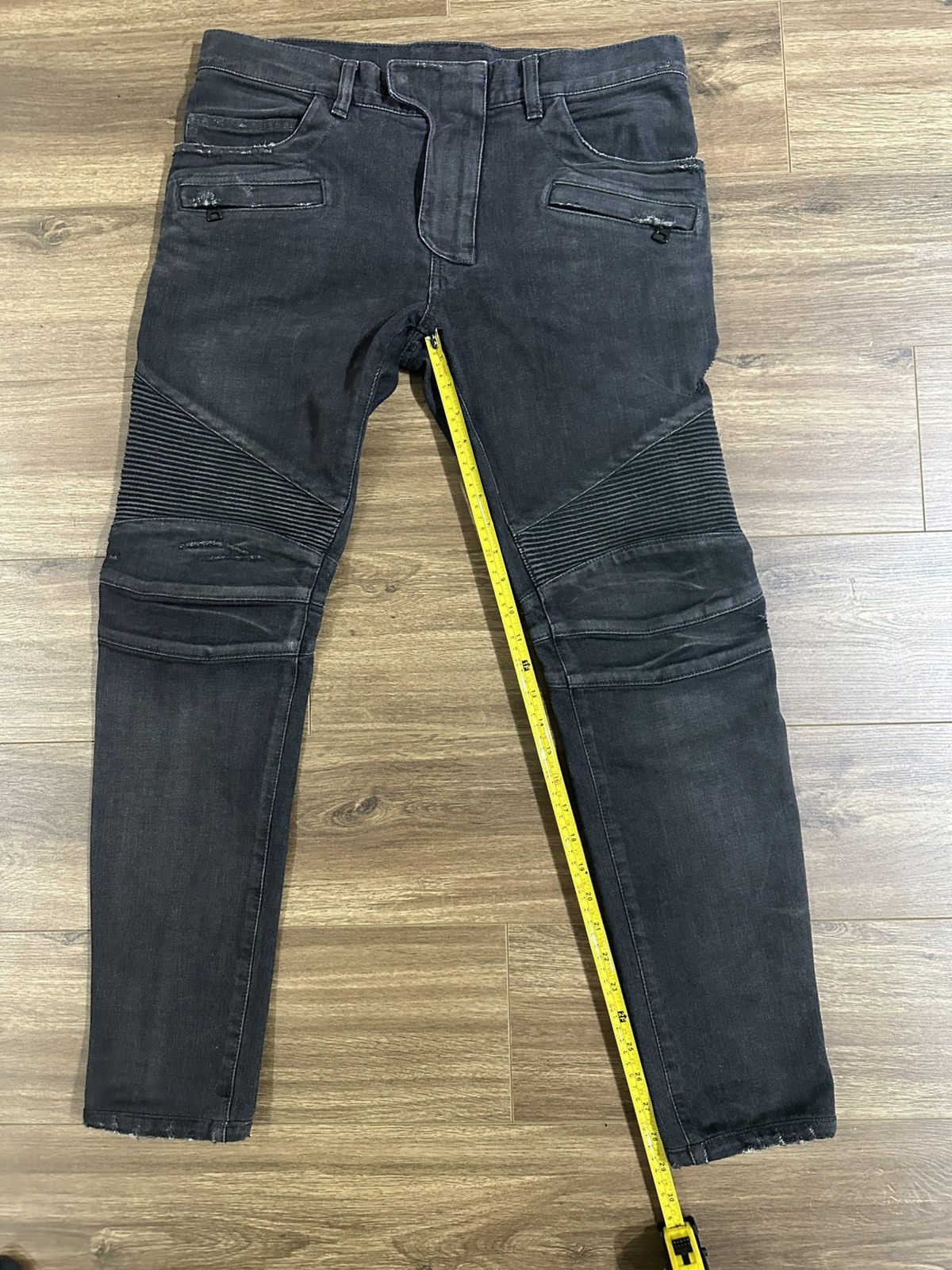 Balmain Balmain Classic Biker Jeans Skinny fit Size US 31 - 2 Thumbnail