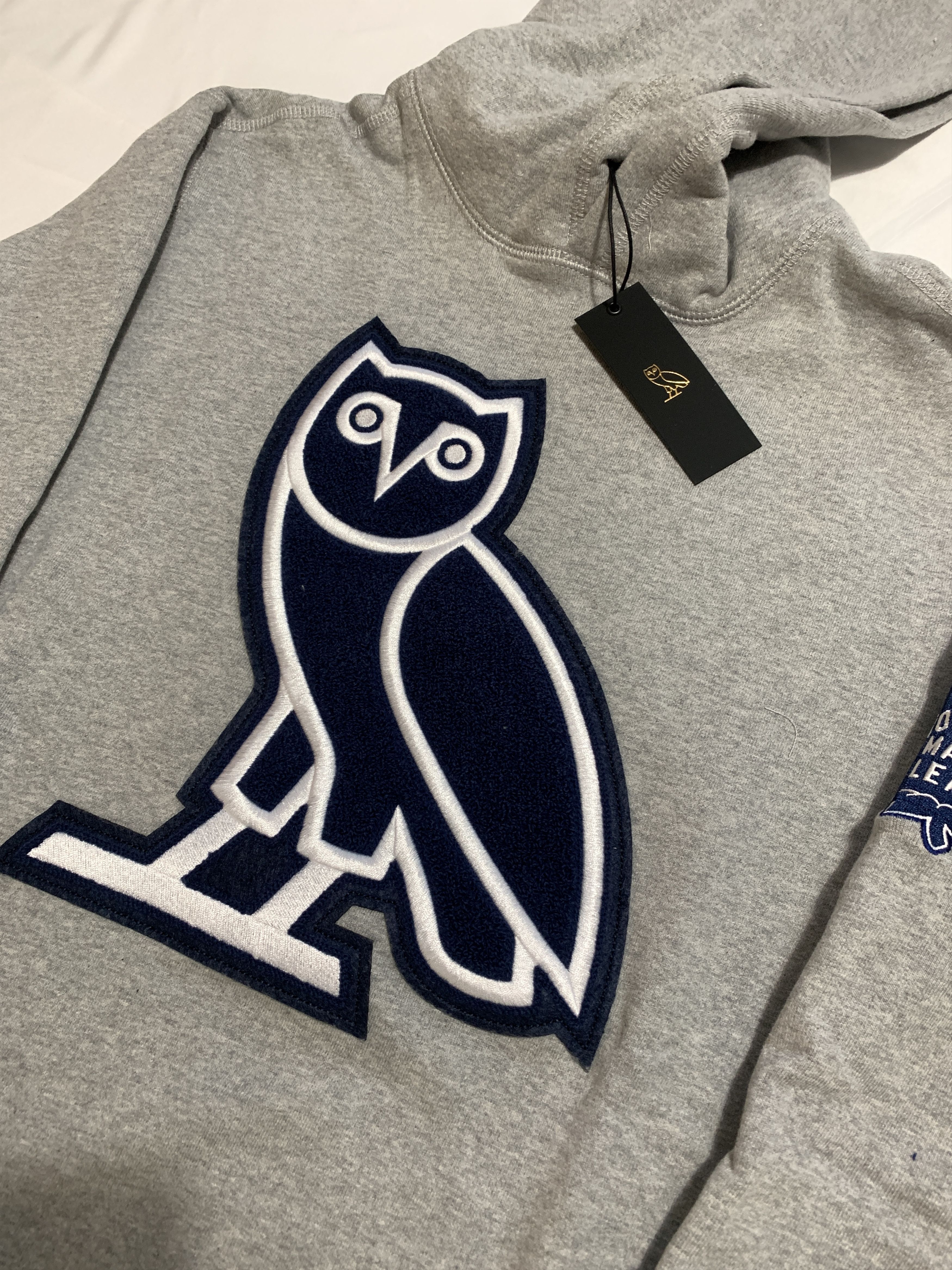 Drake OVO X NHL X Toronto Maple Leafs Chenille OG Owl Hoodie Drake Size US S / EU 44-46 / 1 - 8 Thumbnail