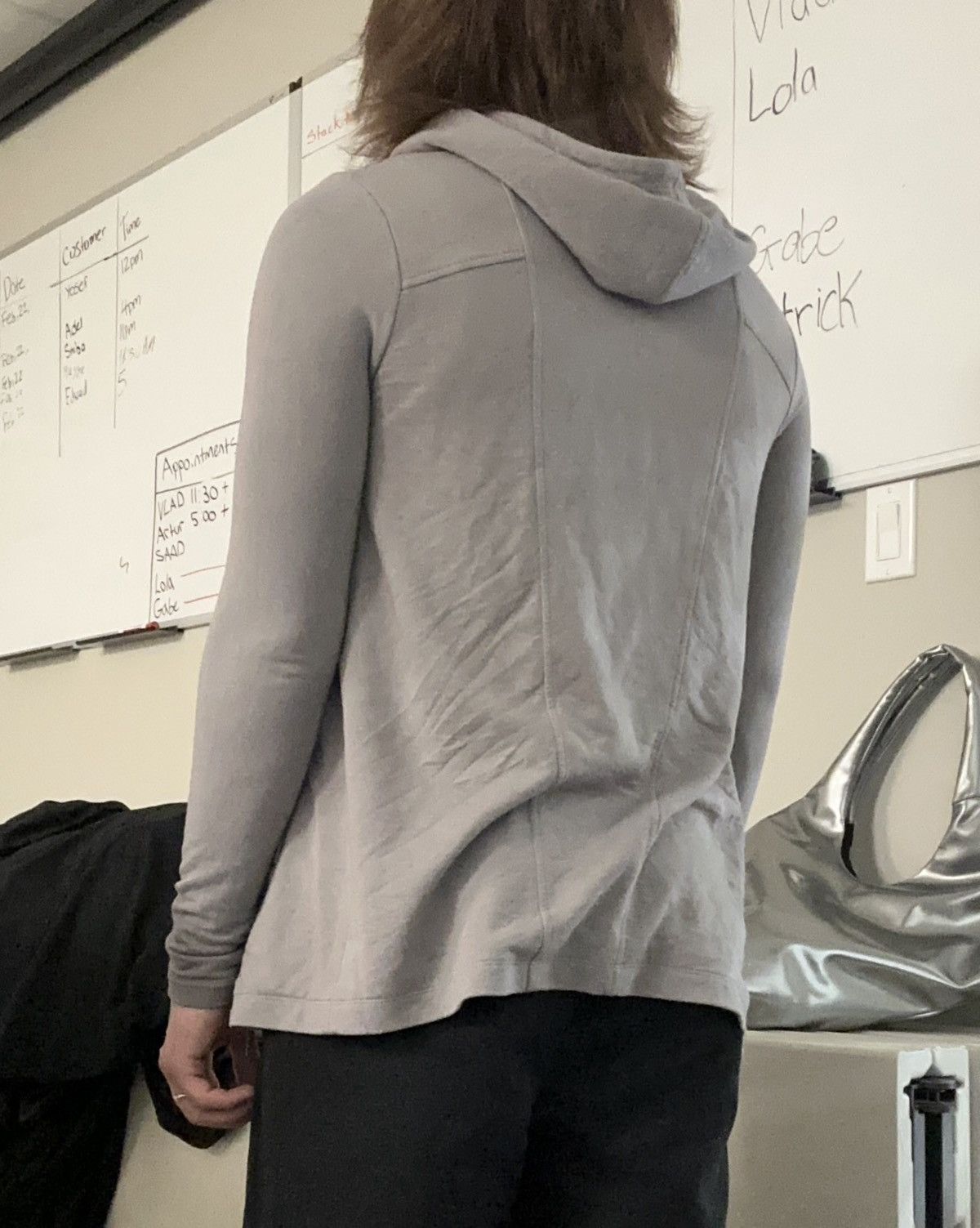 Helmut Lang Assymetrical Hoodie Size US S / EU 44-46 / 1 - 2 Thumbnail