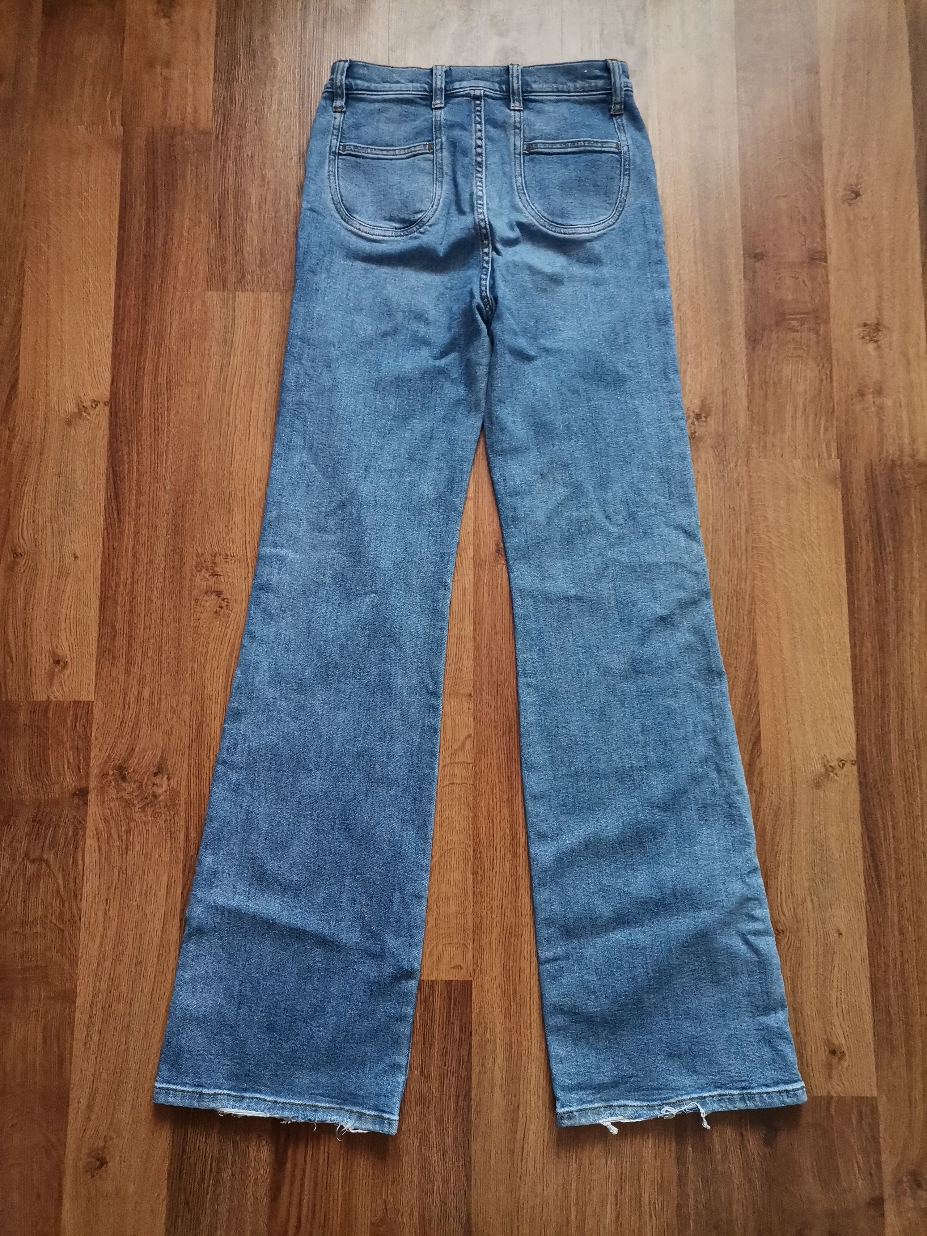 Current/Elliot Current Eliott Women's Flared Jeans Size 25" / US 0 / IT 36 - 3 Thumbnail