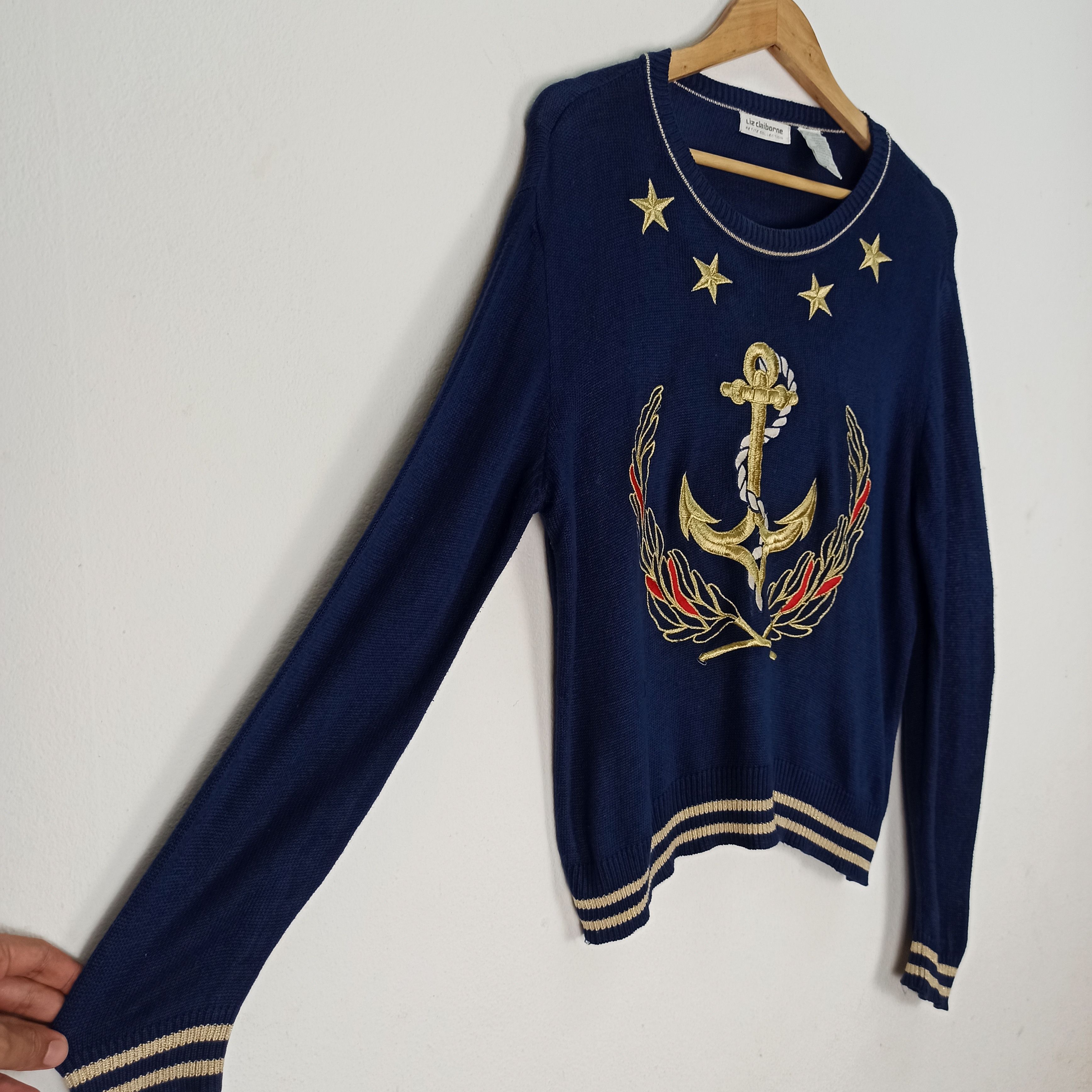 Aran Isles Knitwear 🔥STEAL🔥 Knitwear Liz Claiborne Designer American Size S / US 4 / IT 40 - 2 Thumbnail