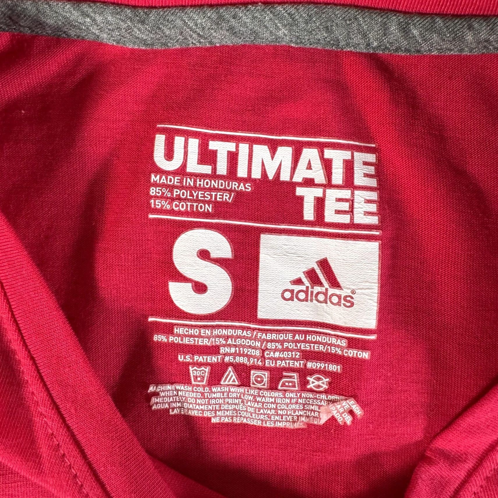 Adidas Adidas Shirt Womens Small Pink Ultimate Tee Graphic Crew Neck Short Sleeve Athletic Crewneck Workout Size S / US 4 / IT 40 - 4 Thumbnail