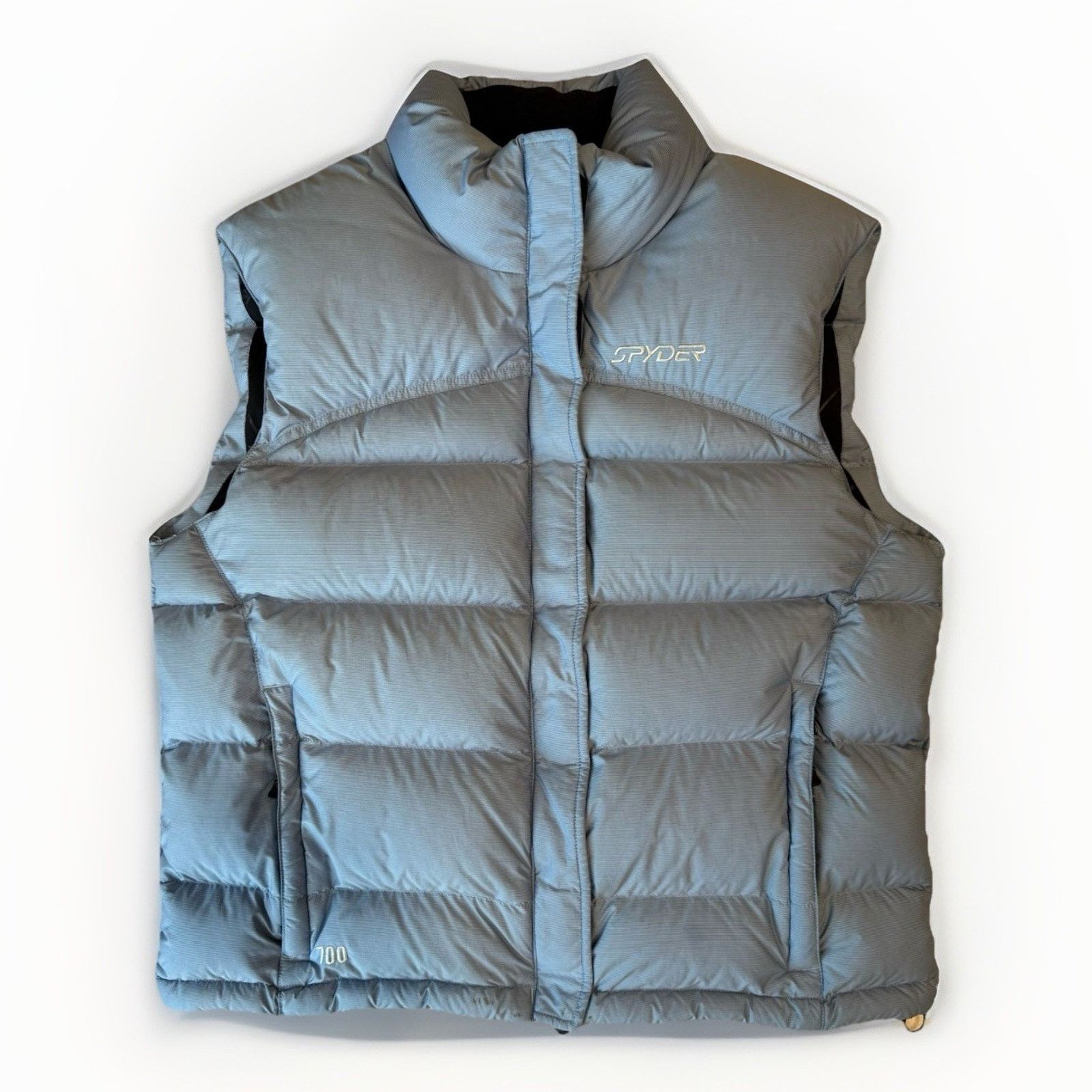 Spyder Spyder 700 Down Vest Women's L Light Blue Insulated Puffer Size L / US 10 / IT 46 - 1 Thumbnail