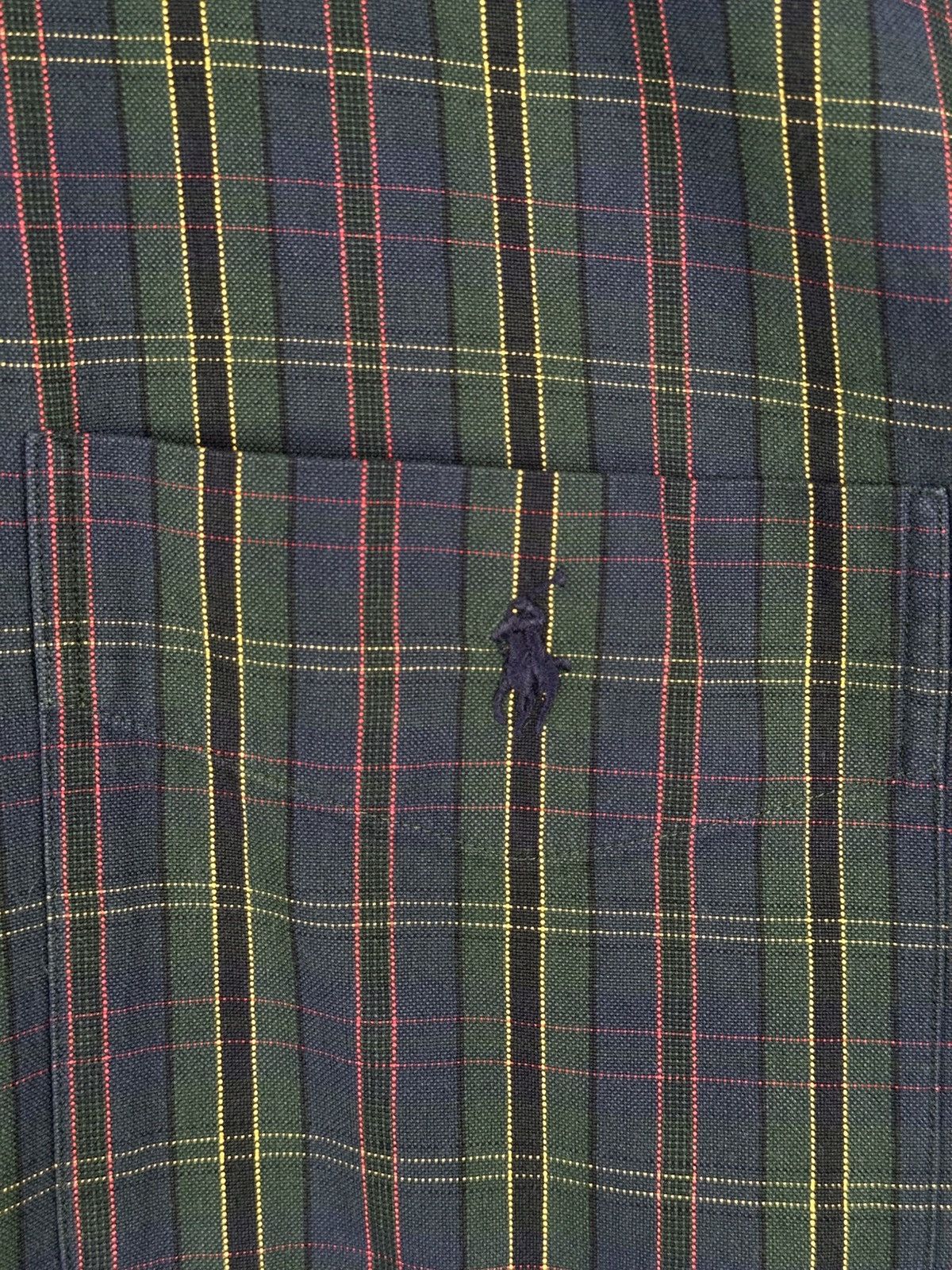Polo Ralph Lauren 90s Vintage Polo Ralph Lauren Oversized Shirt Button Up Size US XL / EU 56 / 4 - 4 Thumbnail