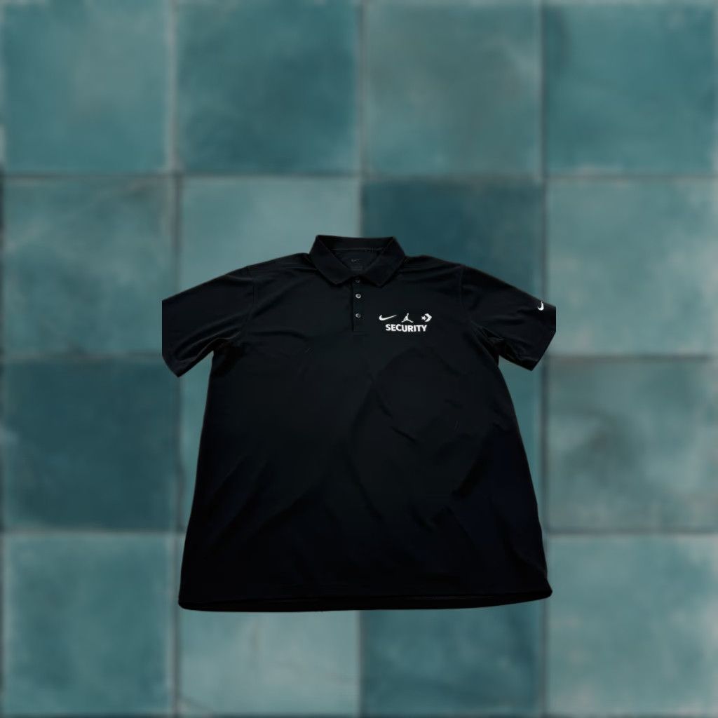 Nike Nike Security Polo Shirt Mens XL Black Size US XL / EU 56 / 4 - 1 Thumbnail