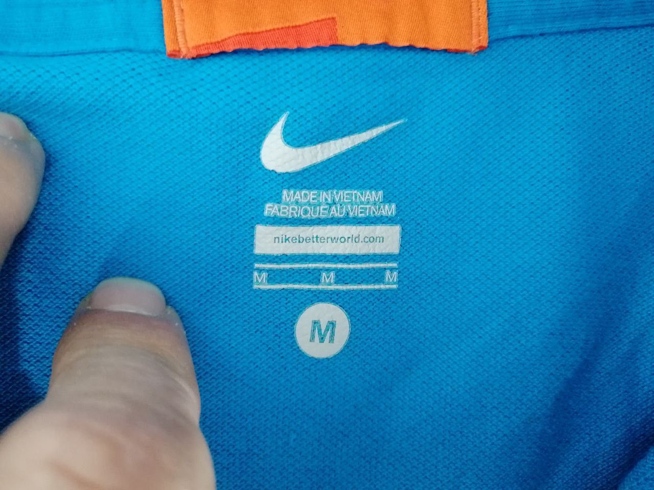Holland & Holland × Nike × Vintage Nike Netherlands polo shirt Size M Size US M / EU 48-50 / 2 - 5 Thumbnail