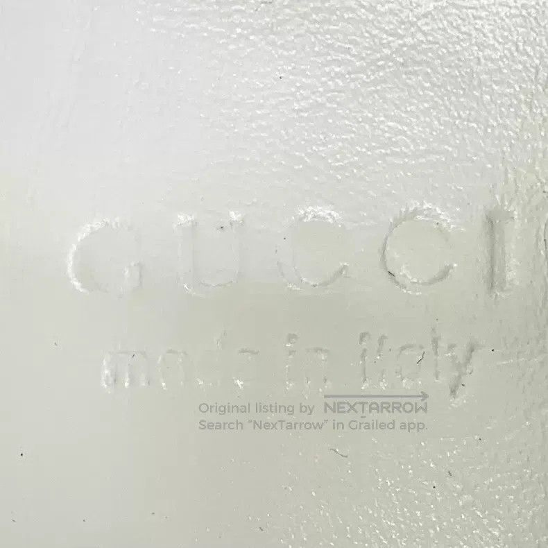 Gucci Gucci White logo letter lace-up sneakers dad shoes Size US 7.5 / IT 37.5 - 7 Thumbnail