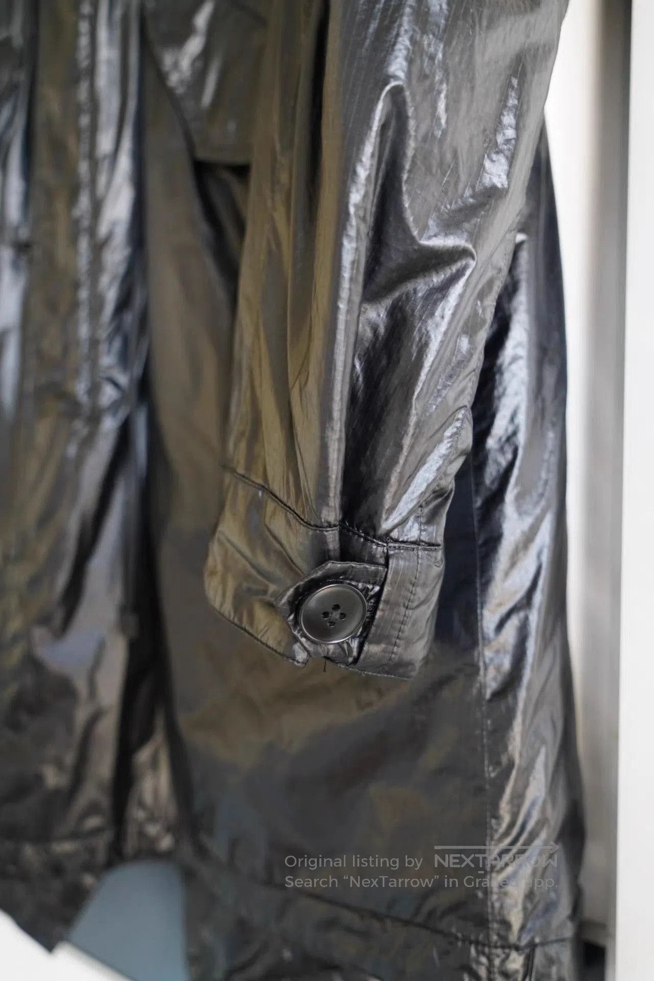 Yohji Yamamoto Black Long Parka with Hood . Size US S / EU 44-46 / 1 - 4 Thumbnail