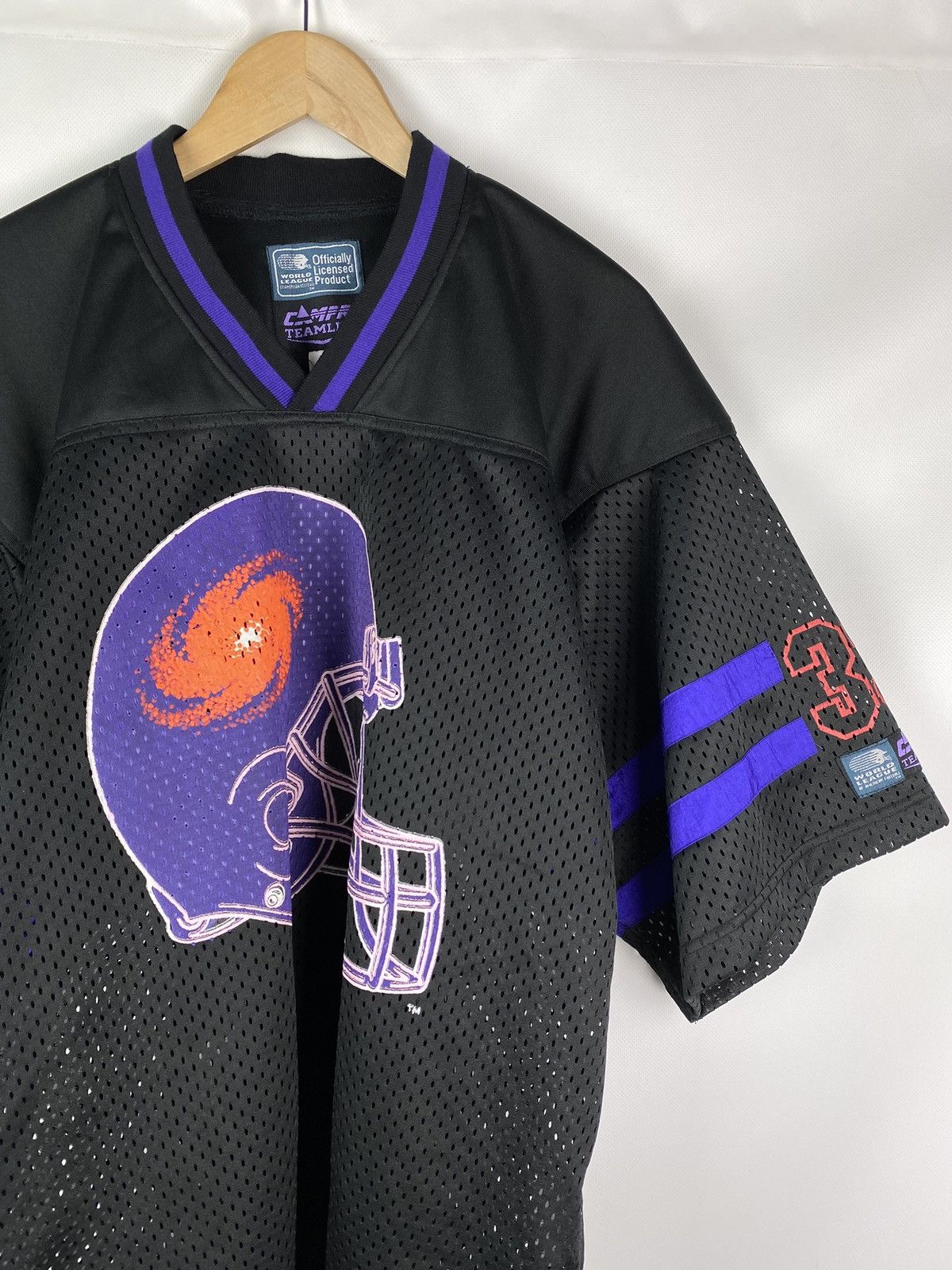 NFL Campri Galaxy 33 Vintage NFL 1991 Football Jersey Shirt Size US L / EU 52-54 / 3 - 5 Thumbnail