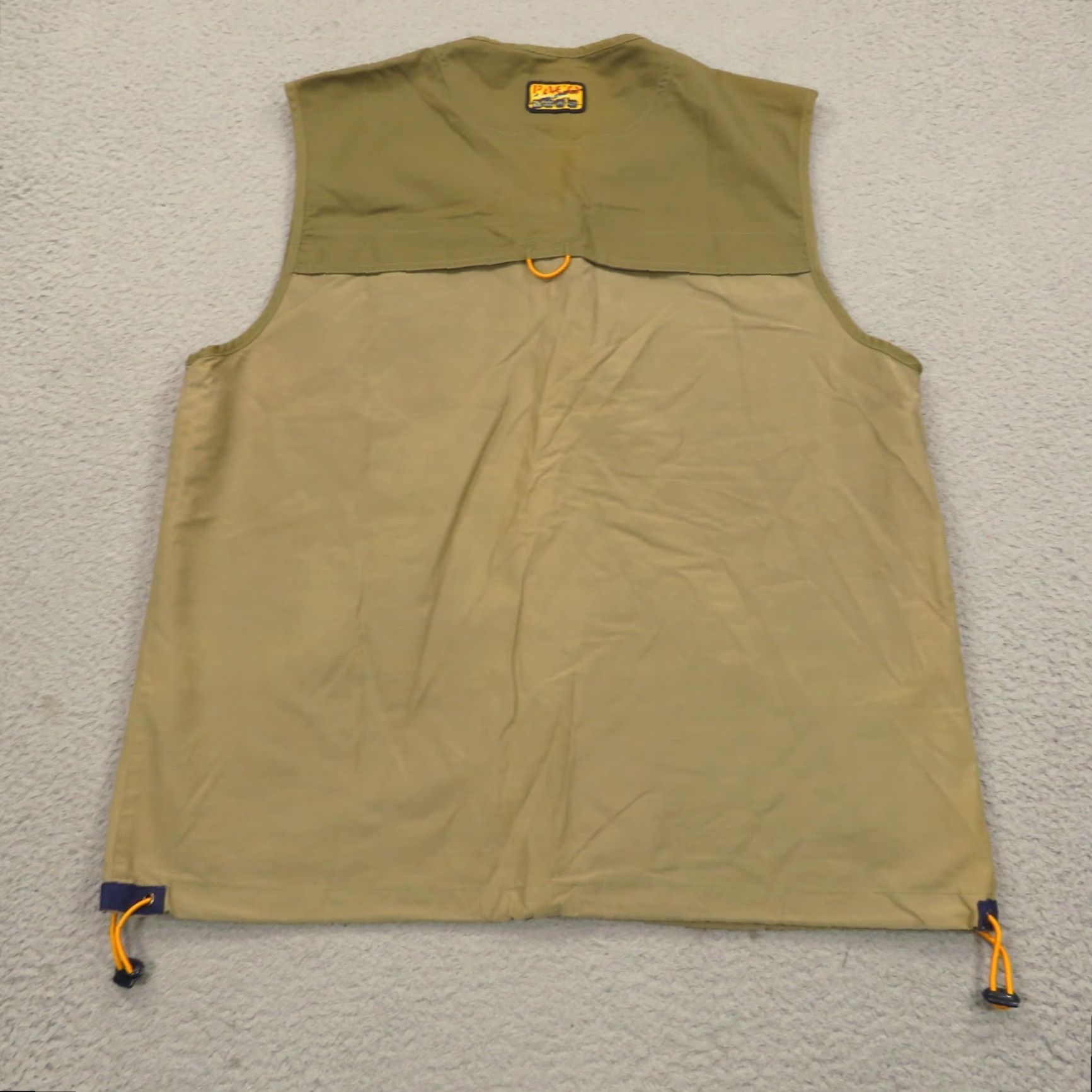 Vintage PACO VTG Vest XL Men Khaki Y2K Grunge Utility Safari Streetwear 2000s Camo Lined Vest Size US XL / EU 56 / 4 - 6 Thumbnail