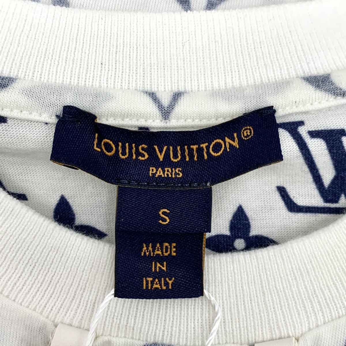 Louis Vuitton Louis Vuitton All Over Monogram Print Short Sleeve K26WX Size S / US 4 / IT 40 - 5 Thumbnail