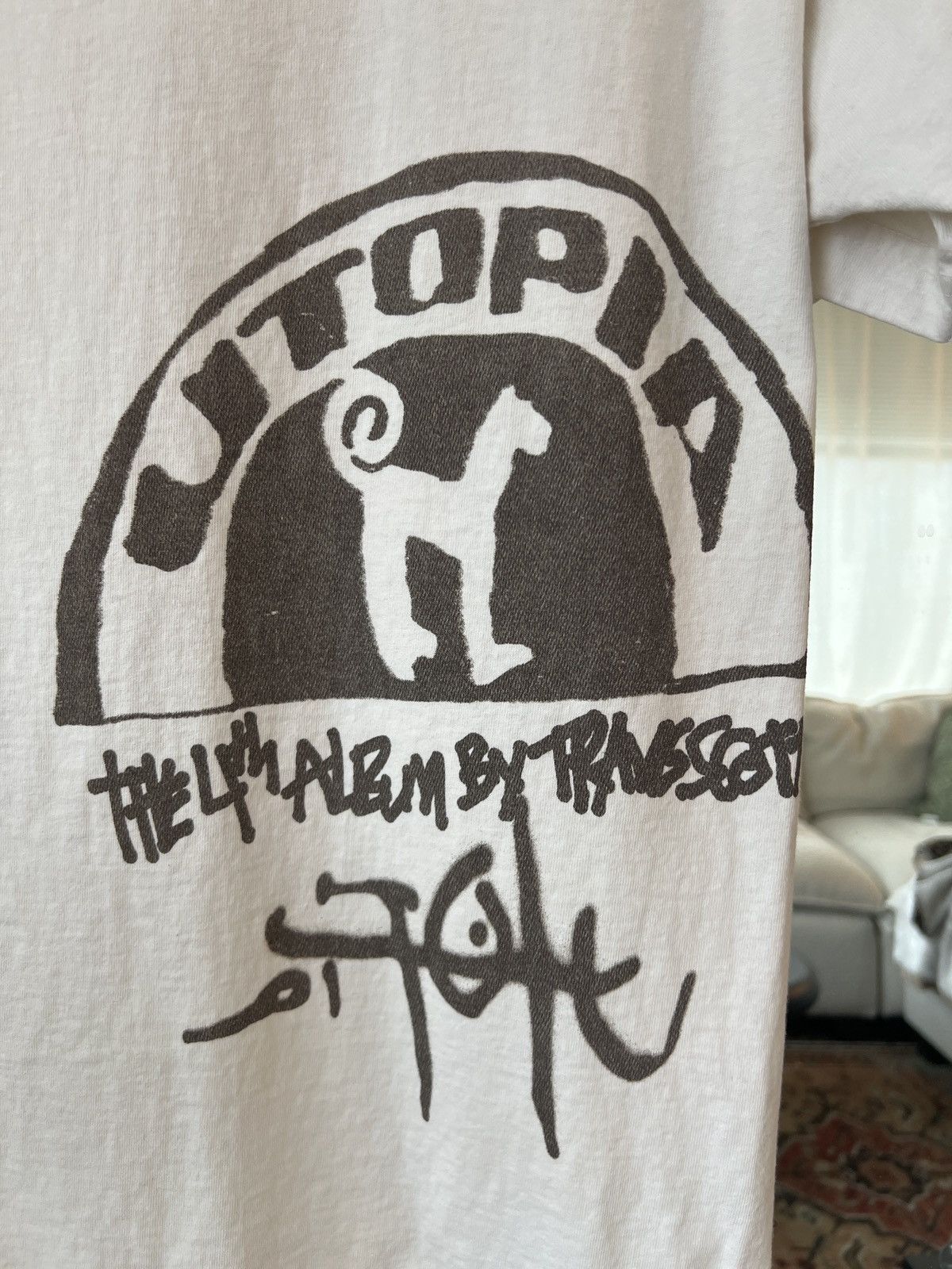 Travis Scott Travis Scott utopia tee Size US L / EU 52-54 / 3 - 5 Thumbnail