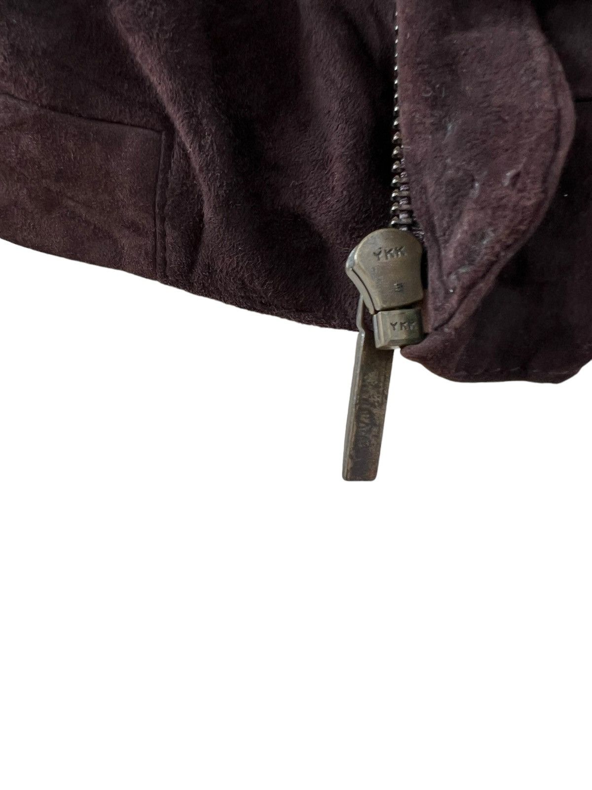 Brooks Brothers Vintage Brooks Brothers Dark Brown Suede Leather Jacket Size US M / EU 48-50 / 2 - 16 Thumbnail