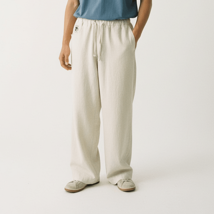 Vintage 90s History Iceberg Wide Pants Bottom Trousers