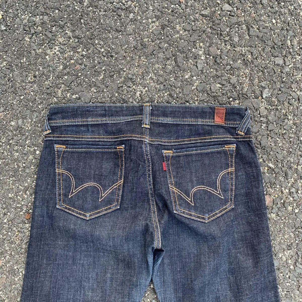 Jean Vintage Edwin 551 Jeans 30x31 Flare/Bootcut Denim Pants Size US 30 / EU 46 - 12 Thumbnail