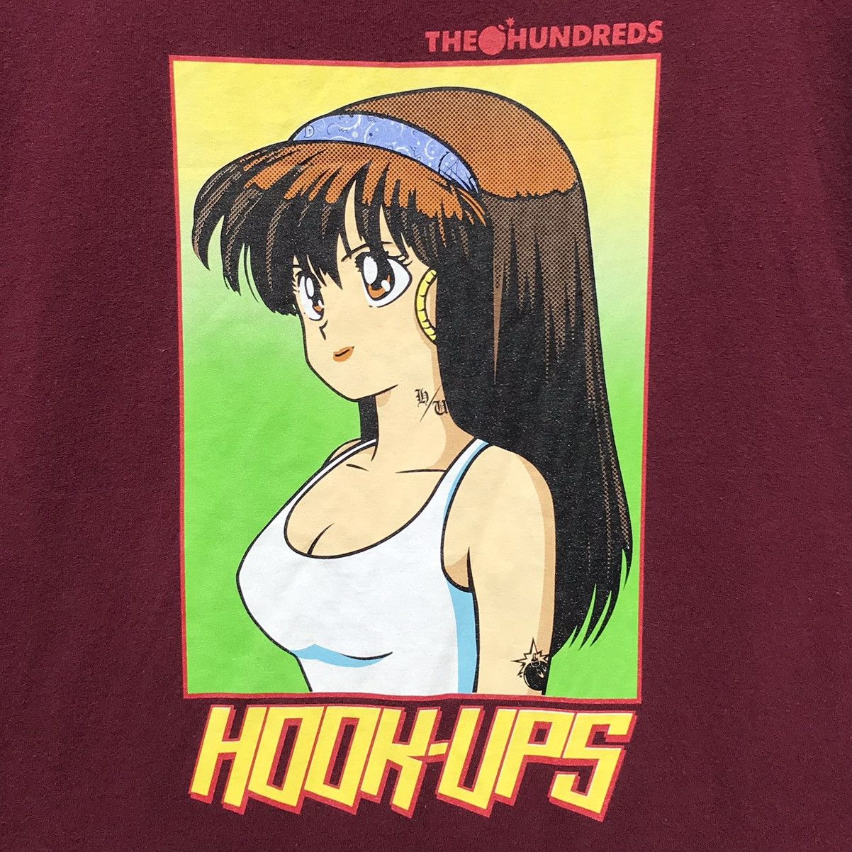 Hook-Ups Y2k Vintage The Hundred Hook-Ups Dream Girl Tee Skateboard Size US L / EU 52-54 / 3 - 11 Thumbnail