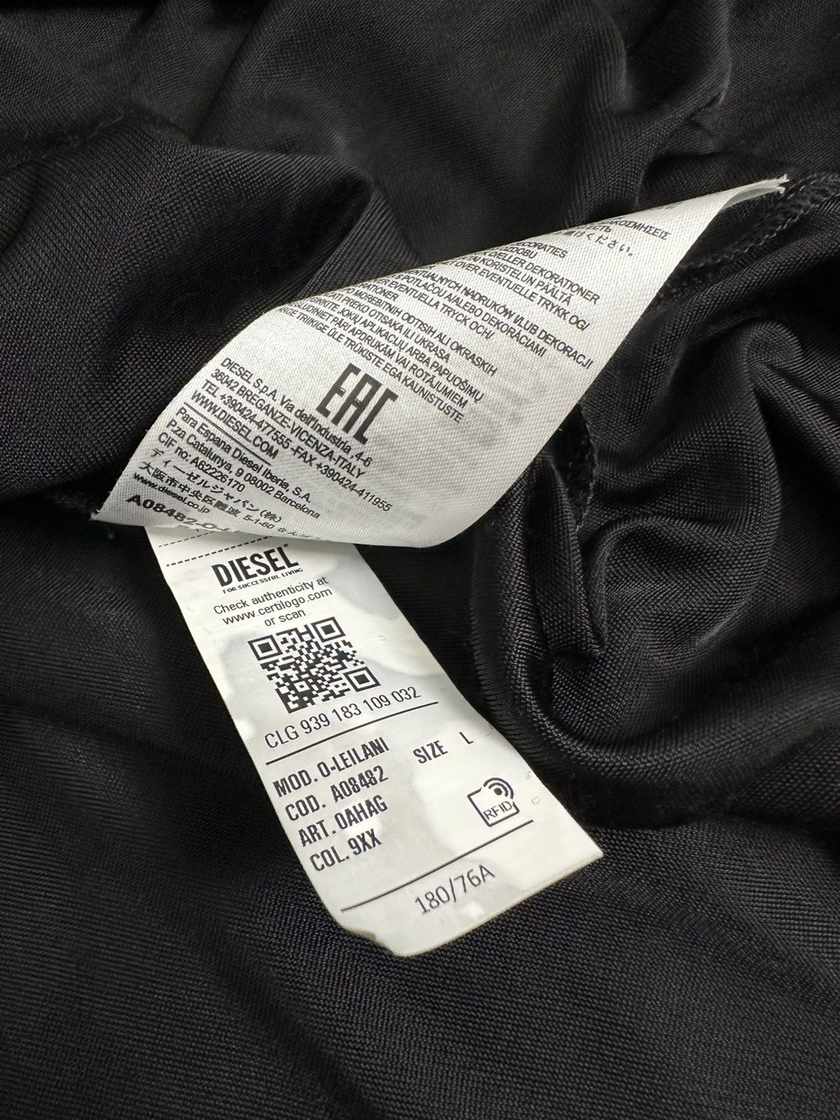 Diesel Diesel - Bondage Belted Two Layer Polyester Midi Skirt Size 34" / US 12 / IT 48 - 17 Thumbnail