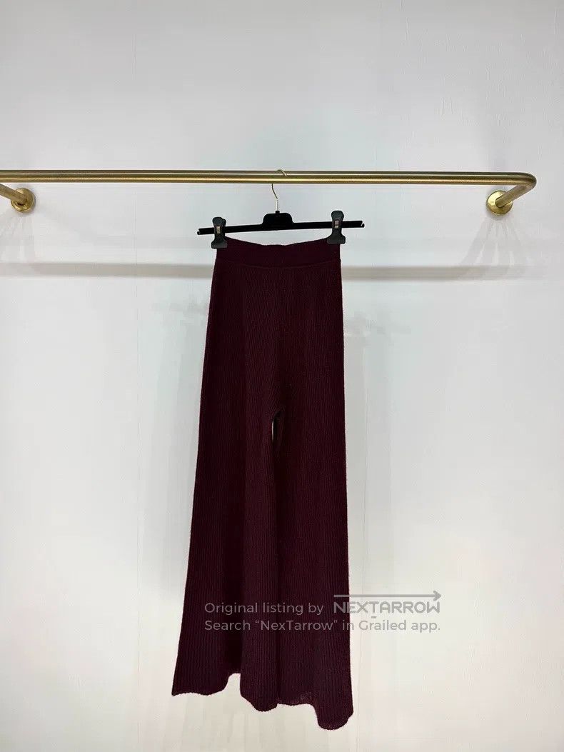 Loro Piana Loro Piana 24FW Autumn/Winter Pomegranate Red Cashmere and Size 25" / US 0 / IT 36 - 2 Thumbnail