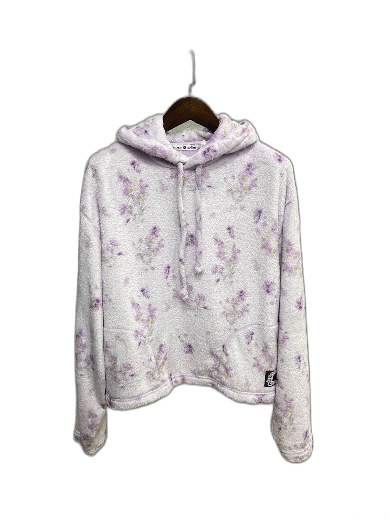 Acne Studios purple fleece hoodie from acne studios Size US M / EU 48-50 / 2 - 1 Thumbnail