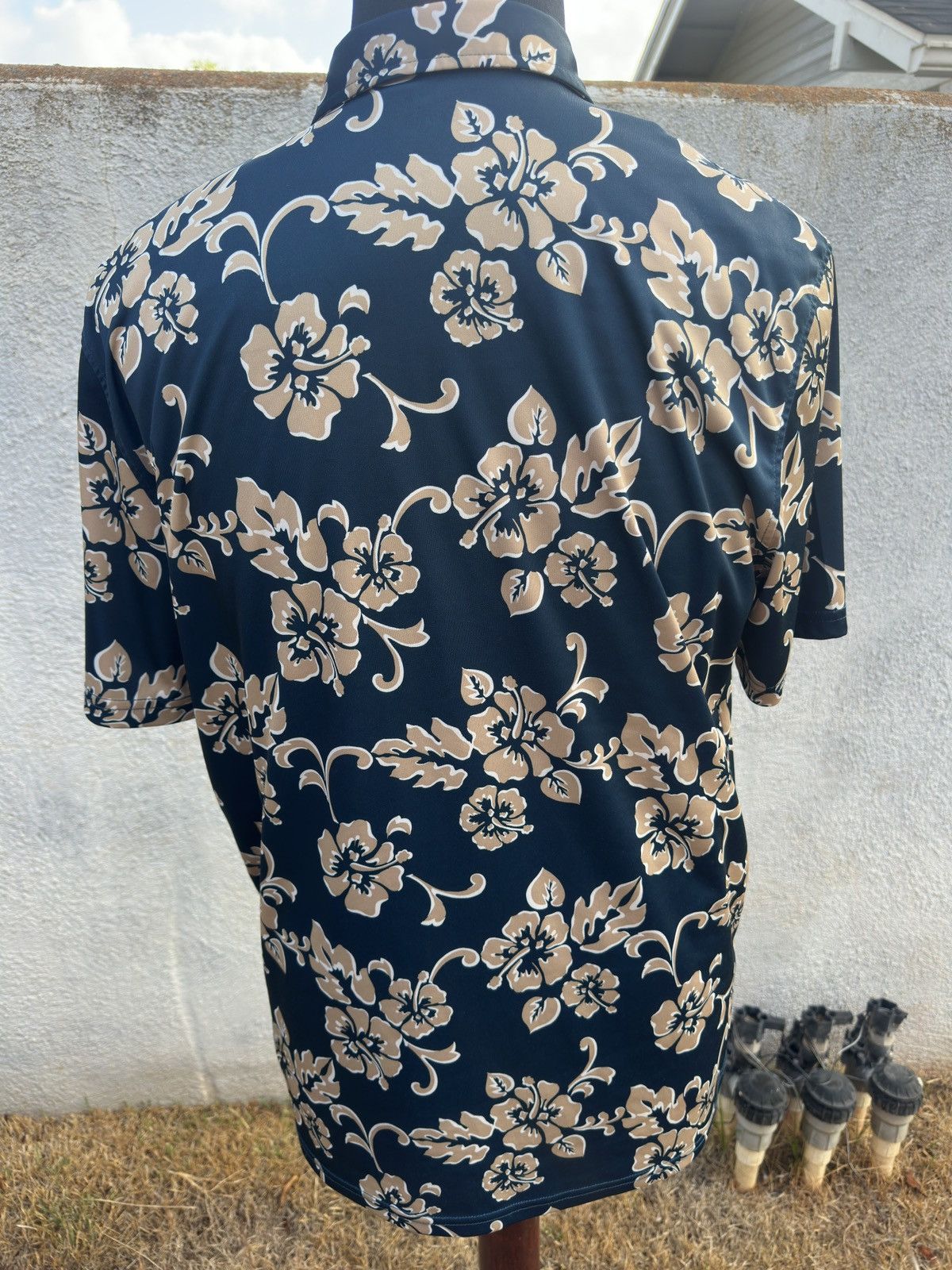 Reyn Spooner PreOwned Reyn Spooner Brrr Polo Shirt Hawaiian Print Men's L Size US L / EU 52-54 / 3 - 2 Thumbnail