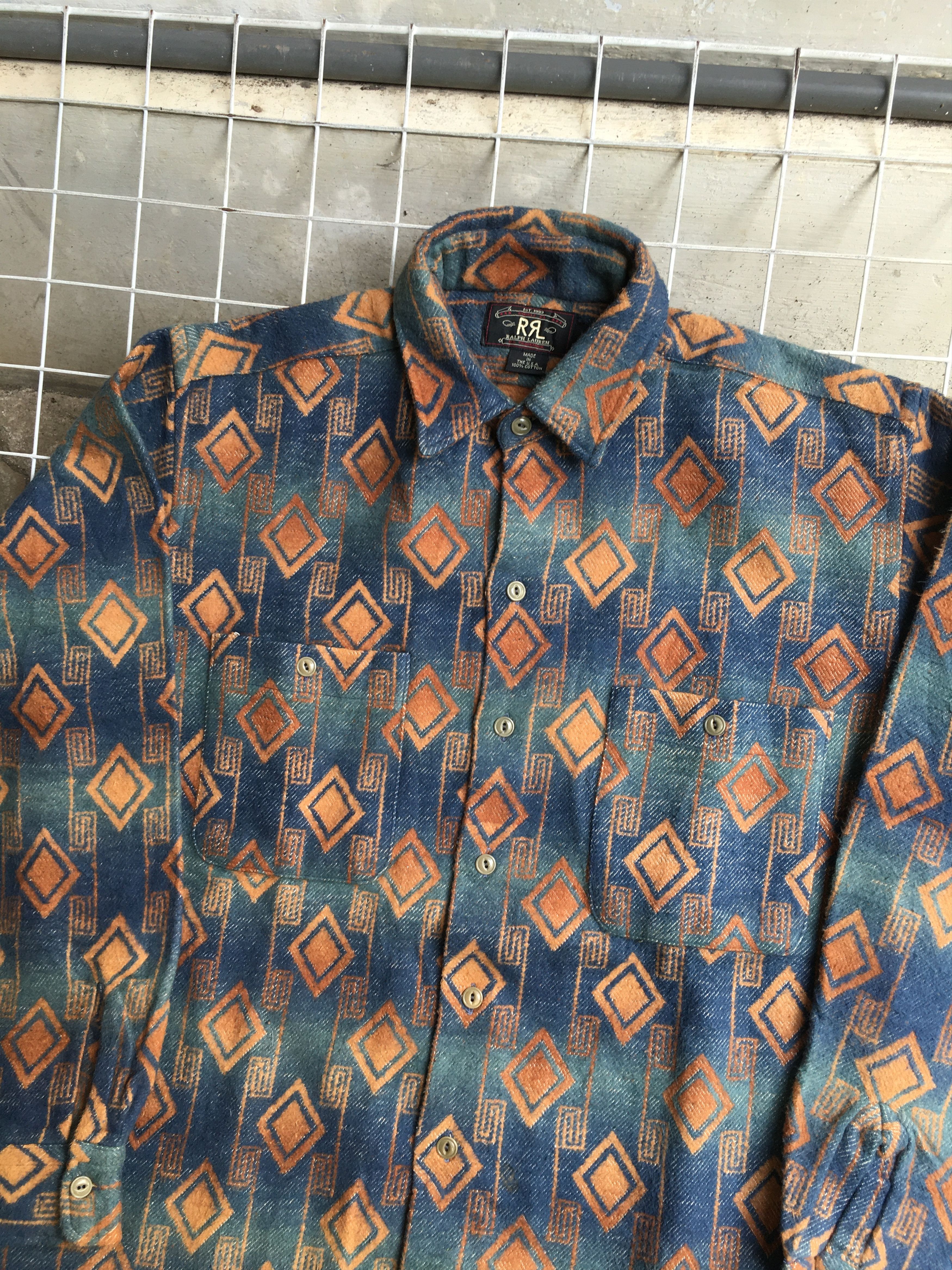 RRL Ralph Lauren Vintage RRL Ralph lauren navajo native Size US S / EU 44-46 / 1 - 2 Thumbnail
