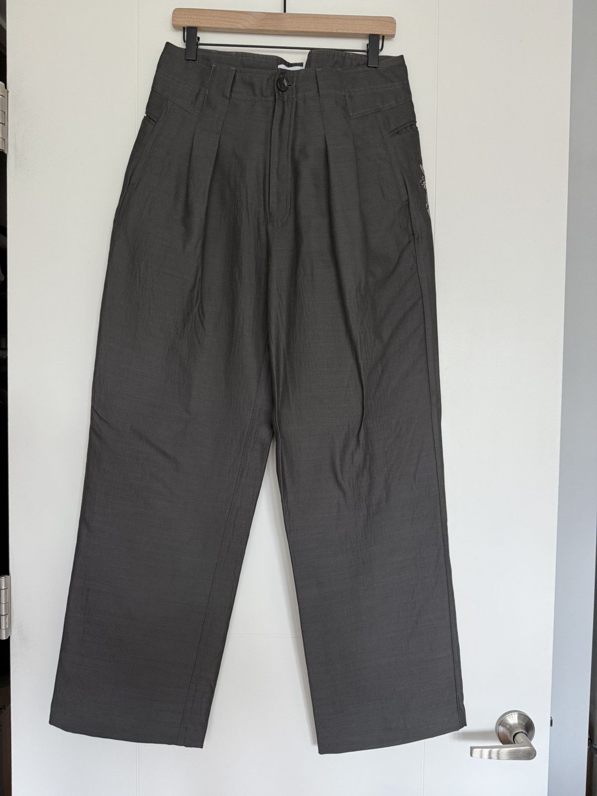 Kiko Kostadinov XOLO PLEATED TROUSERS 44 Kiko Kostadinov XOLO 名作