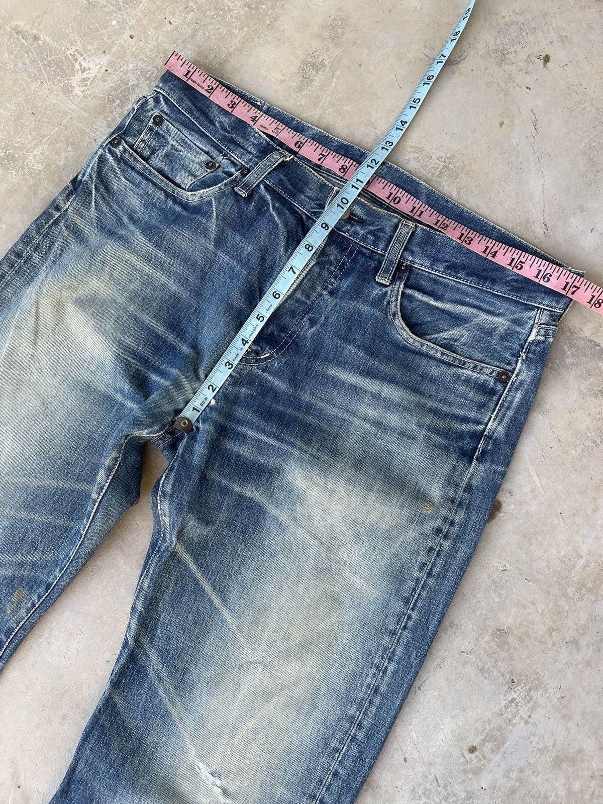 Spellbound Spellbound Japan Patina Denim Size US 32 / EU 48 - 11 Thumbnail