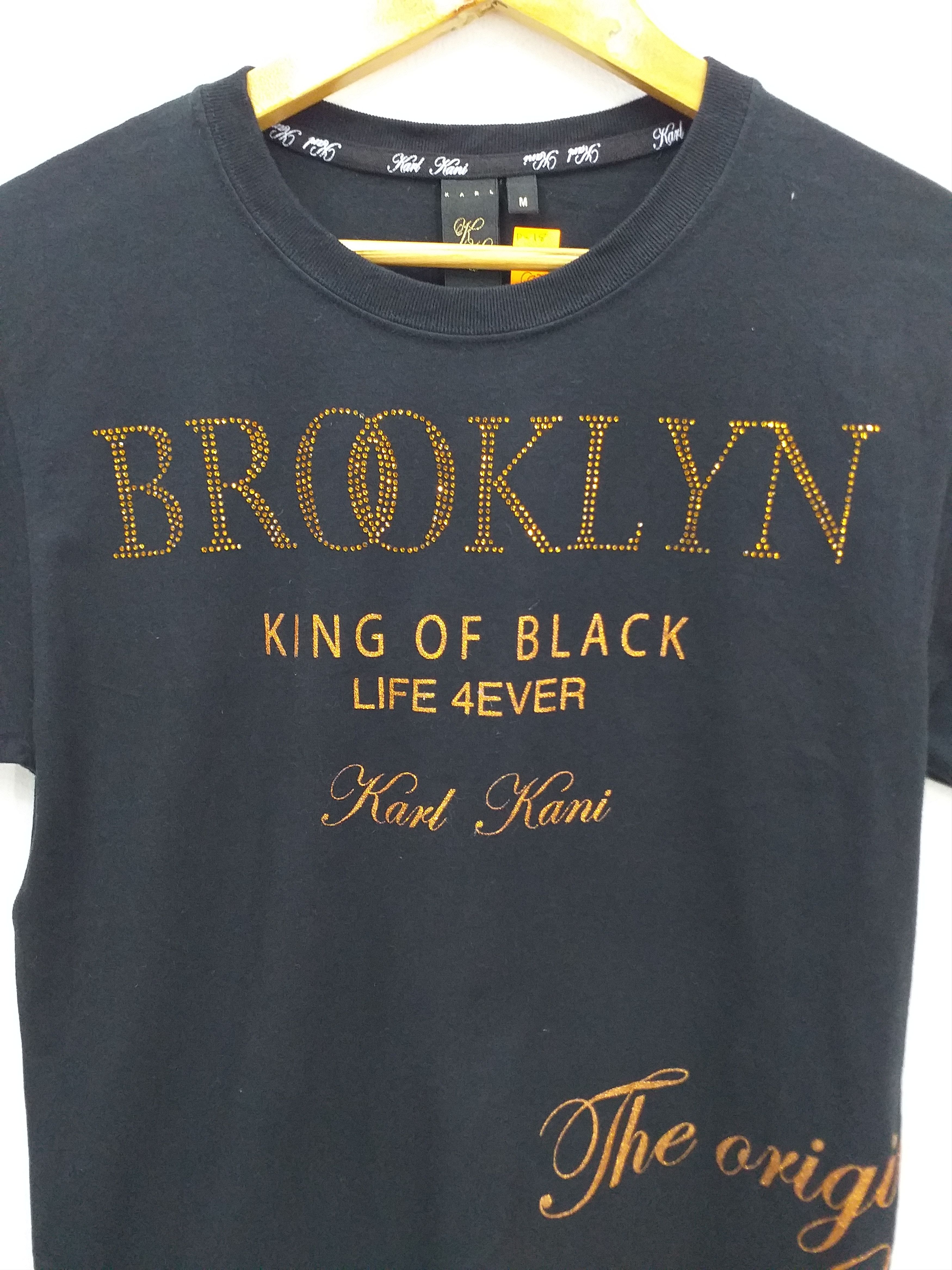 Karl Kani Karl Kani Brooklyn King Of Black Medium Tee -C030 Size US M / EU 48-50 / 2 - 3 Thumbnail