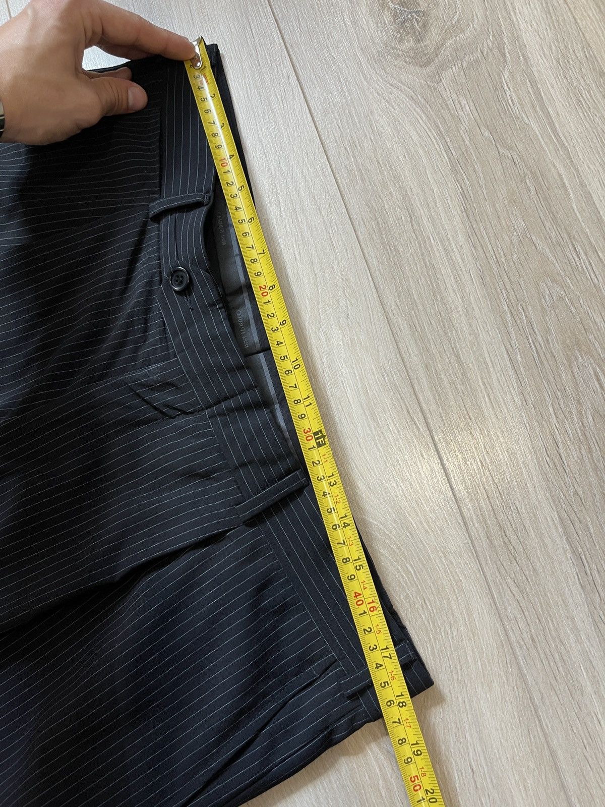 Cerruti 1881 × Vintage Cerruti 1881 Vintage trousers Black Wool Pleated Pants Size 42R - 10 Thumbnail