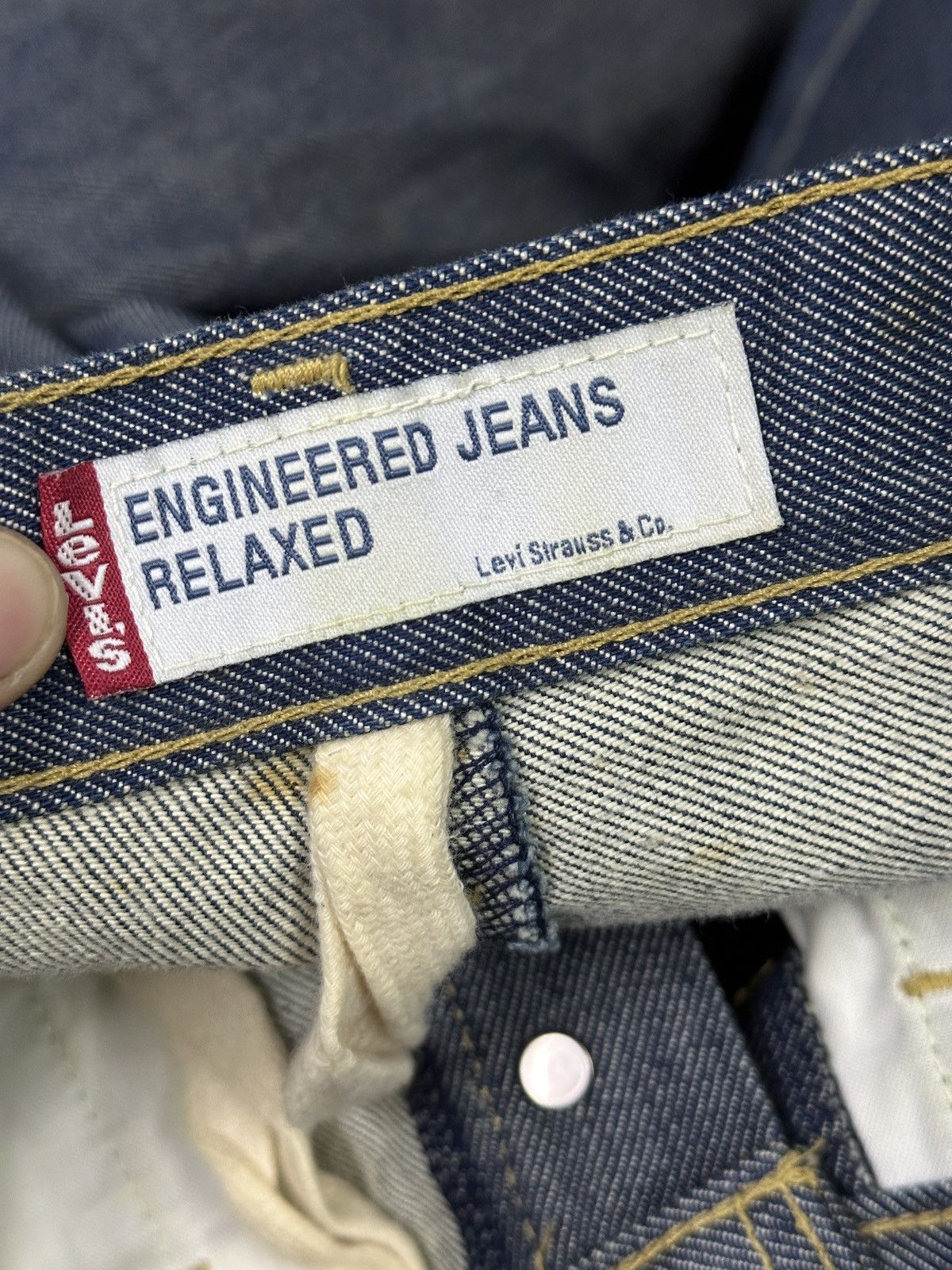 Levi's Vintage Clothing Vintage Y2K 💥Levis Engineer Denim Jeans🎌 Size US 32 / EU 48 - 6 Thumbnail