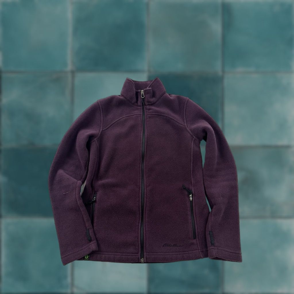 Eddie Bauer Eddie Bauer Jacket Womens Small Purple Full Zip Fleece Coat Size S / US 4 / IT 40 - 1 Thumbnail