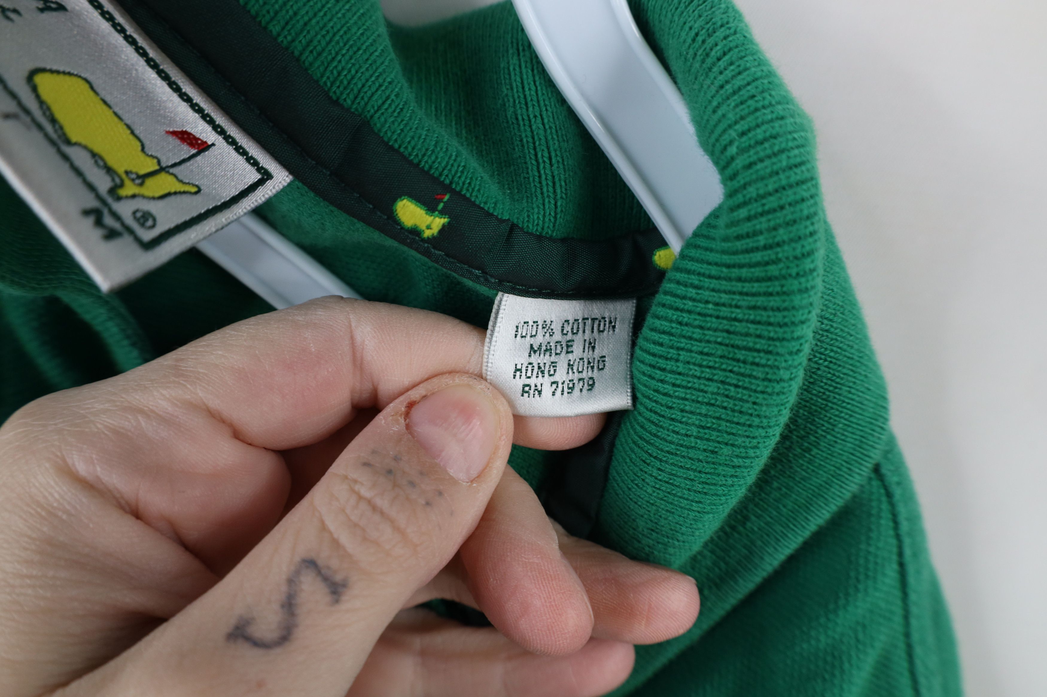 Vintage Vintage 90s Augusta The Masters Golf Tournament Polo Shirt Size US M / EU 48-50 / 2 - 8 Thumbnail