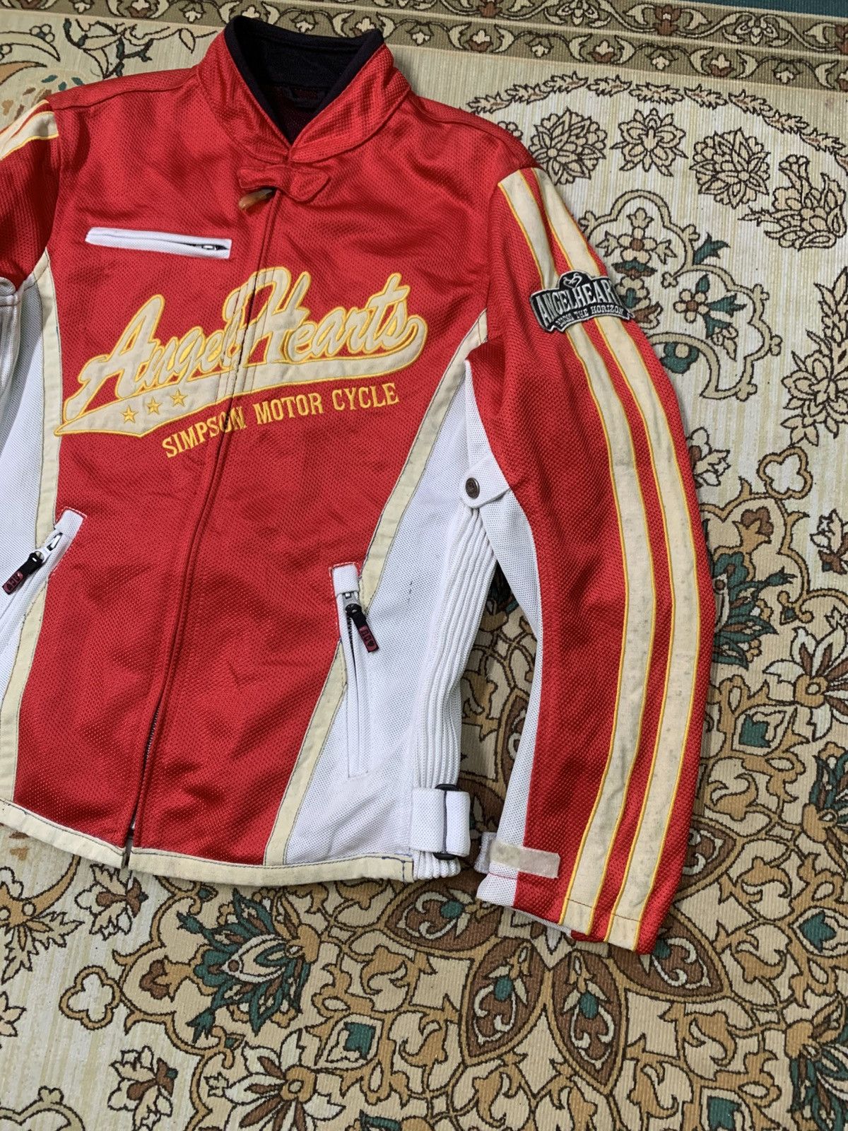 Sports Specialties VINTAGE SIMPSON MOTOR CYCLE JACKET Size US M / EU 48-50 / 2 - 2 Thumbnail