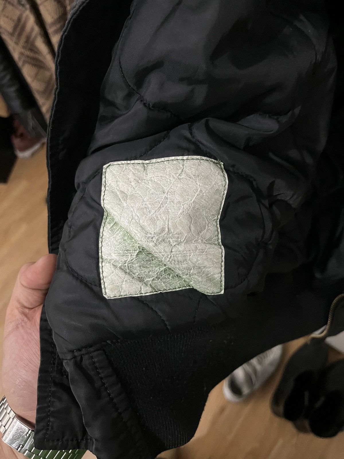 Alpha Industries × Vintage Vintage Alpha Industries Jacket Bomber Size US L / EU 52-54 / 3 - 6 Thumbnail