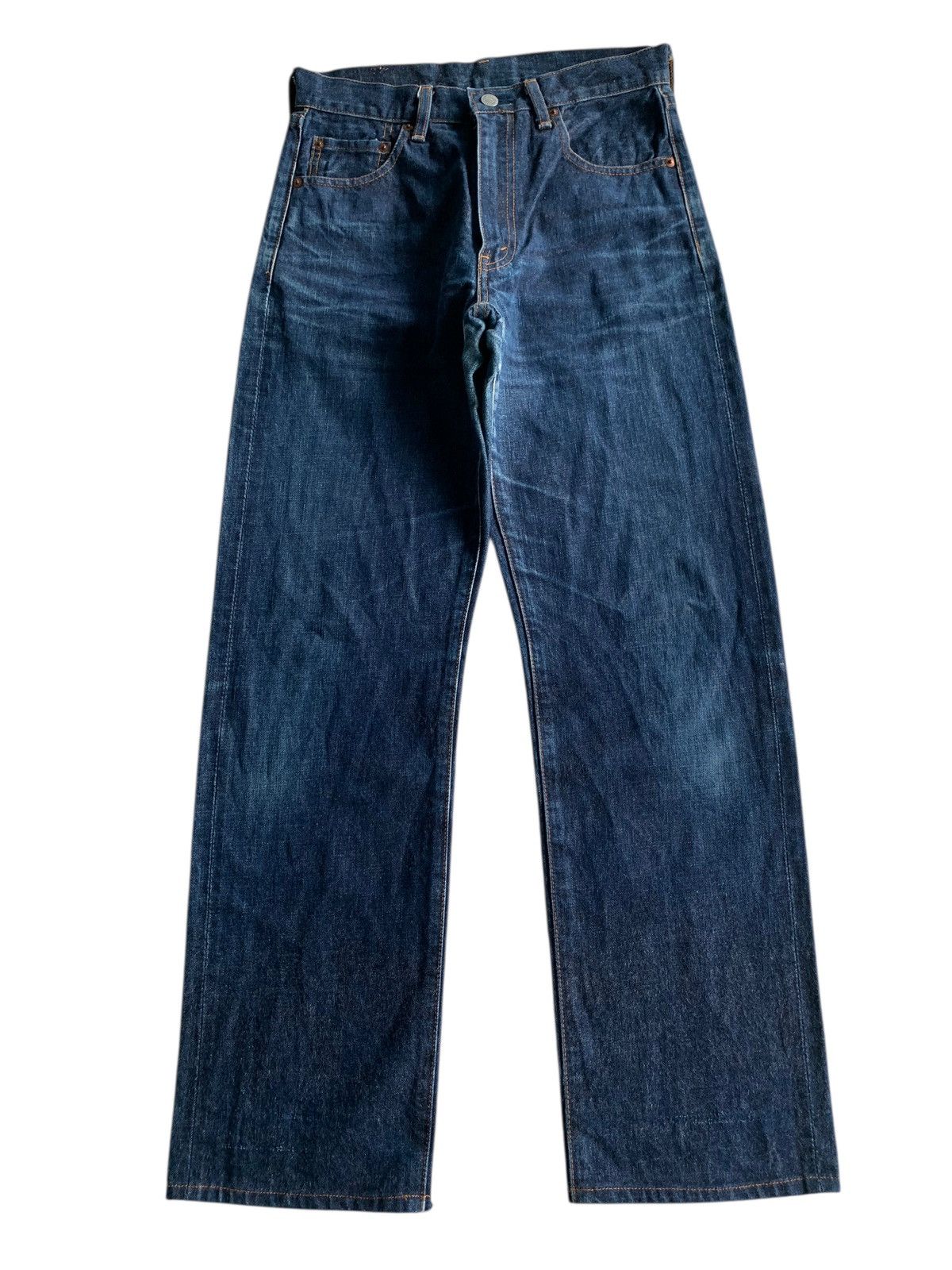 Kapital VINTAGE LEVIS BIG E 502 SELVEDGE DISTRESSED DENIM Size US 28 / EU 44 - 1 Thumbnail