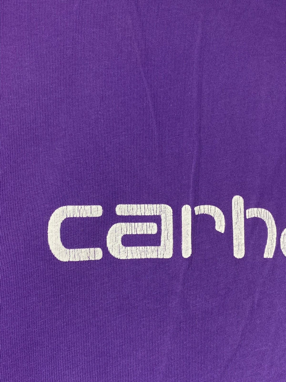 Carhartt × Vintage Vintage 00s Carhartt Purple Tylor The Creator Vibes T-shirt Size US L / EU 52-54 / 3 - 4 Thumbnail