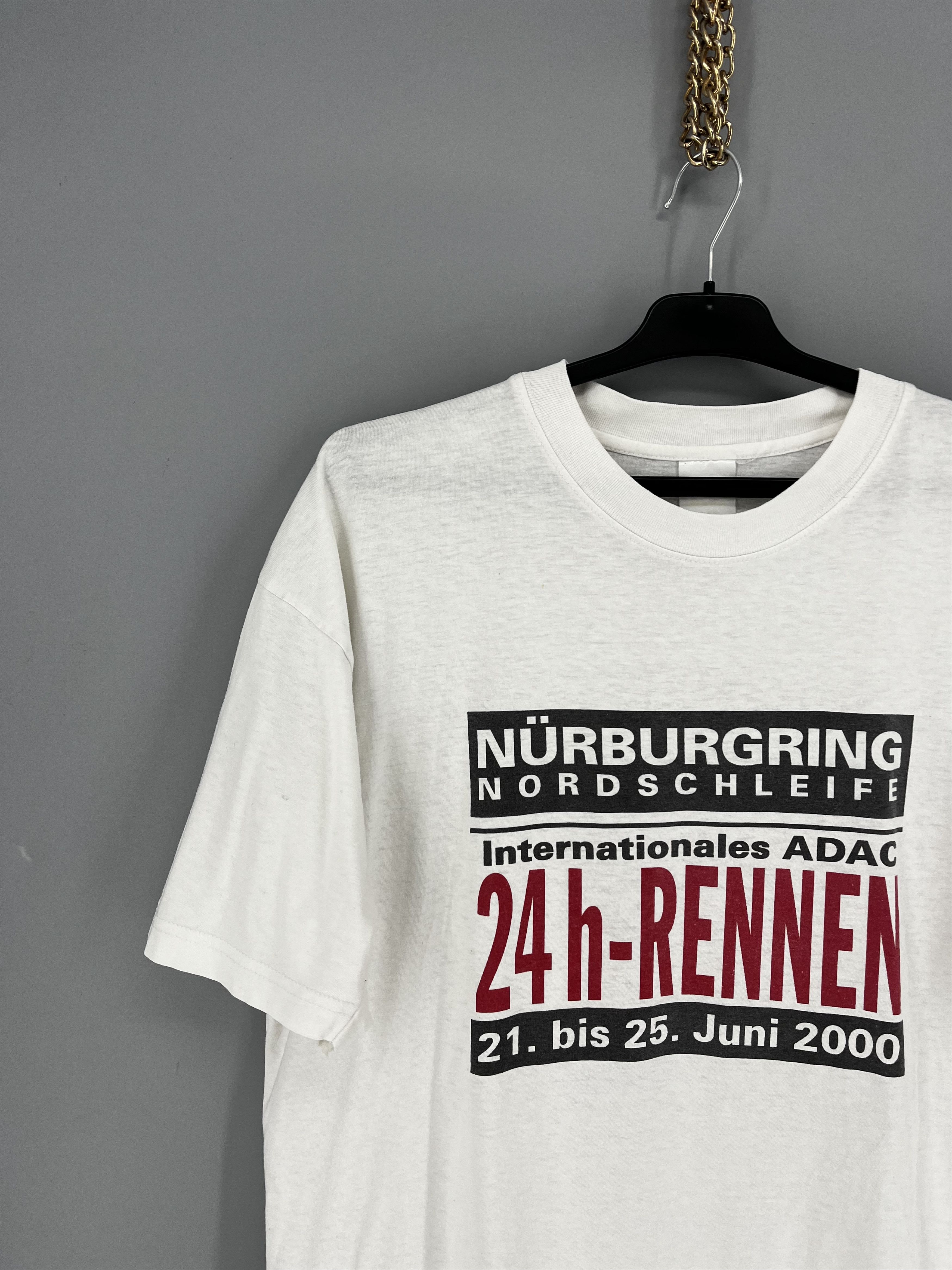 Vintage Nürburgring 24h Race Tee 2000 Germany Motorsport XL