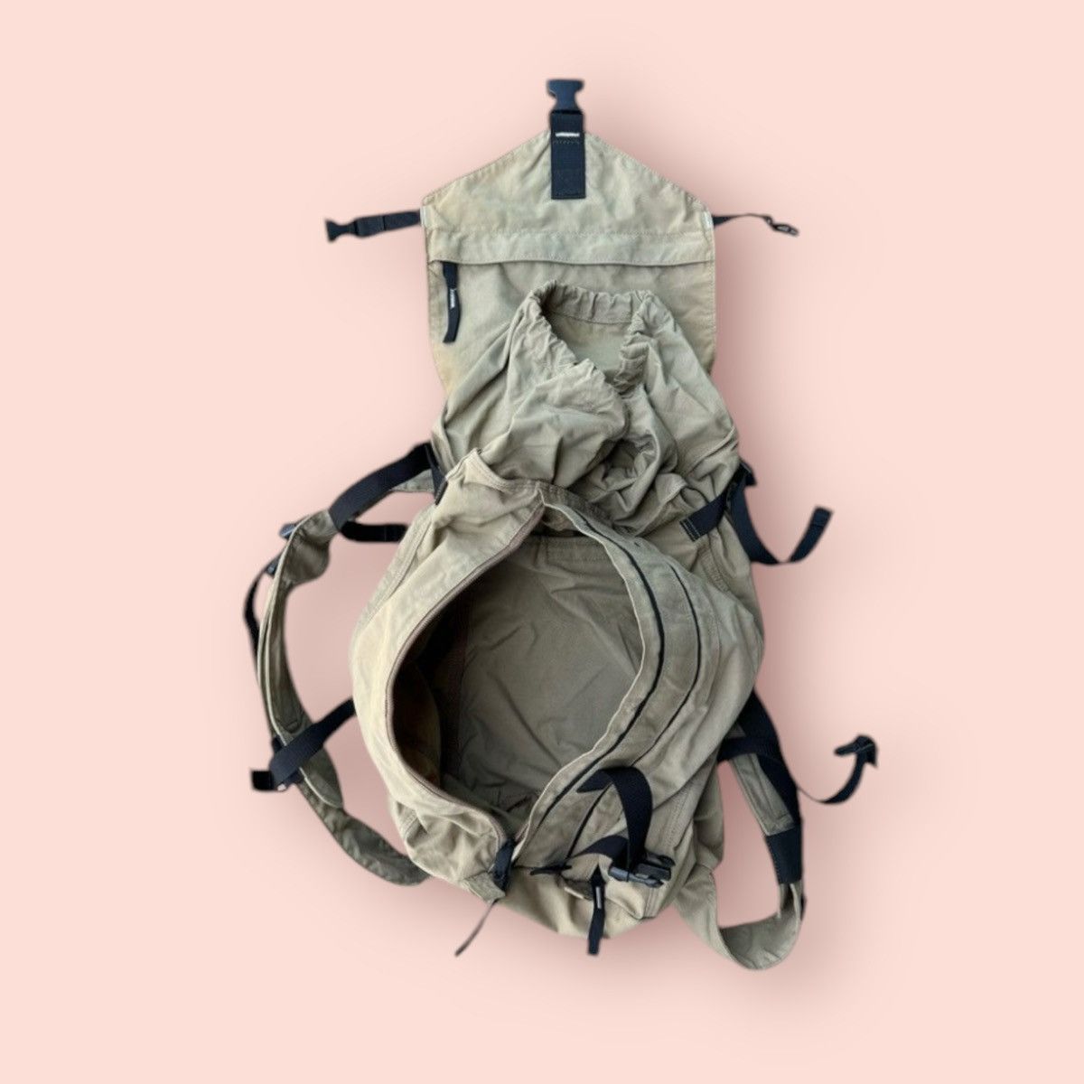 Head Porter VINTAGE SUNFADED PORTER CYLINDER DAYPACK/RUCKSACK/BACKPACK Size ONE SIZE - 18 Thumbnail