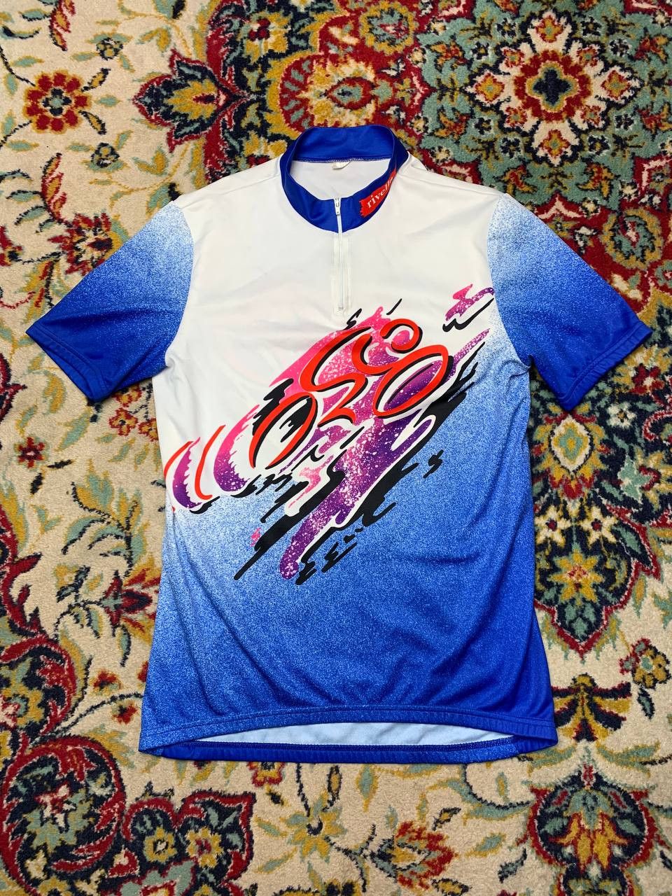 Bicycle × Vintage VTG OLE Rivella Swiss Max Men's Cycling Jersey Size L Size US L / EU 52-54 / 3 - 1 Thumbnail