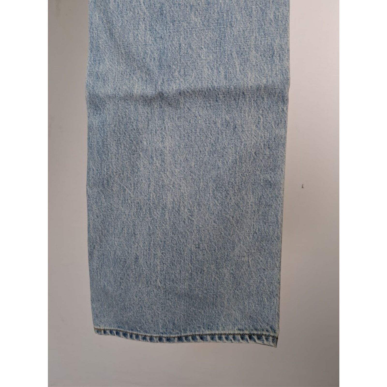 Balenciaga o1rshd1 Flared Denim Pants in Light Indigo/Madder Size US 33 - 14 Thumbnail