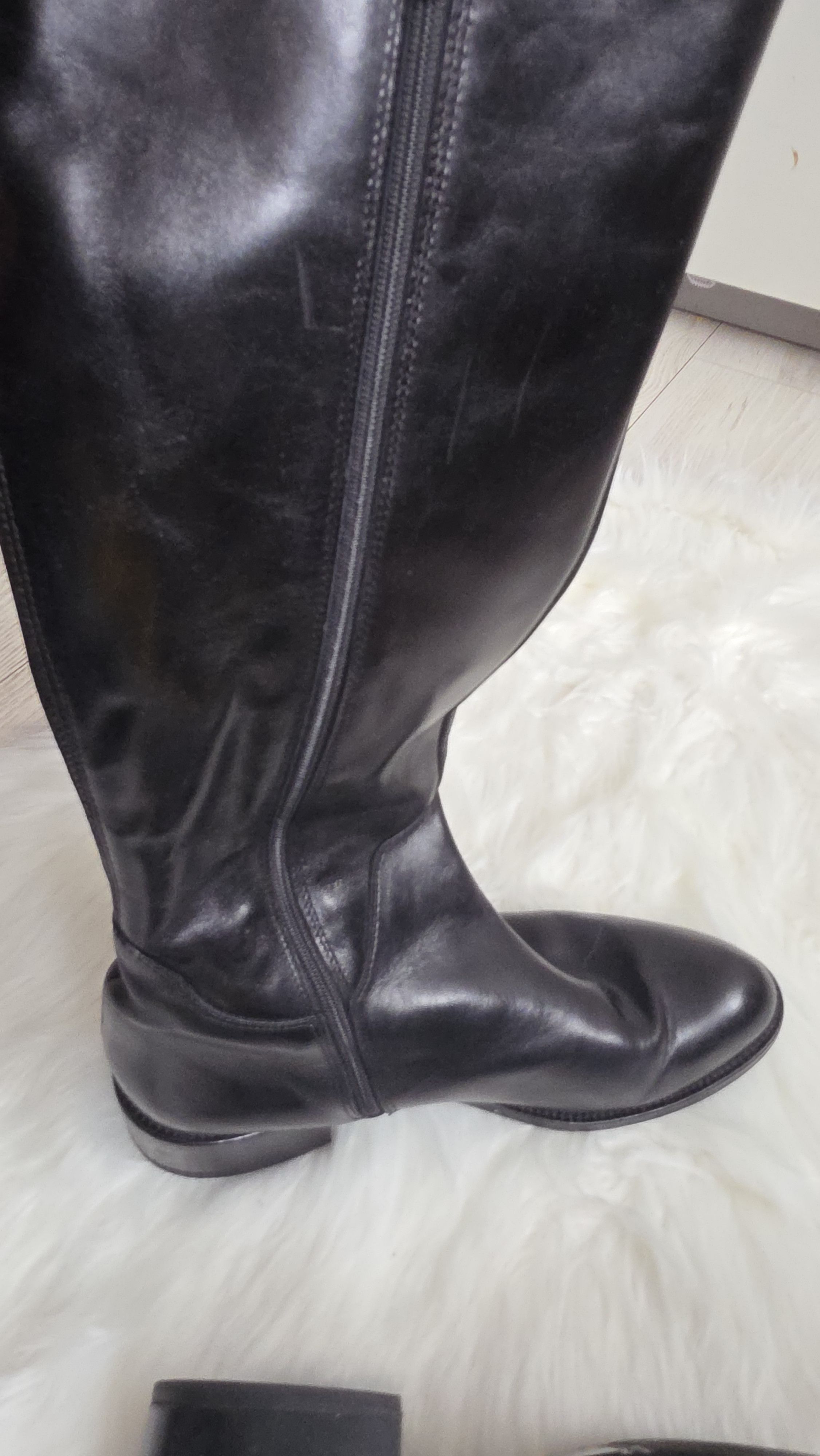 Dune London black leather insulated boots Size US 10 / IT 40 - 5 Thumbnail