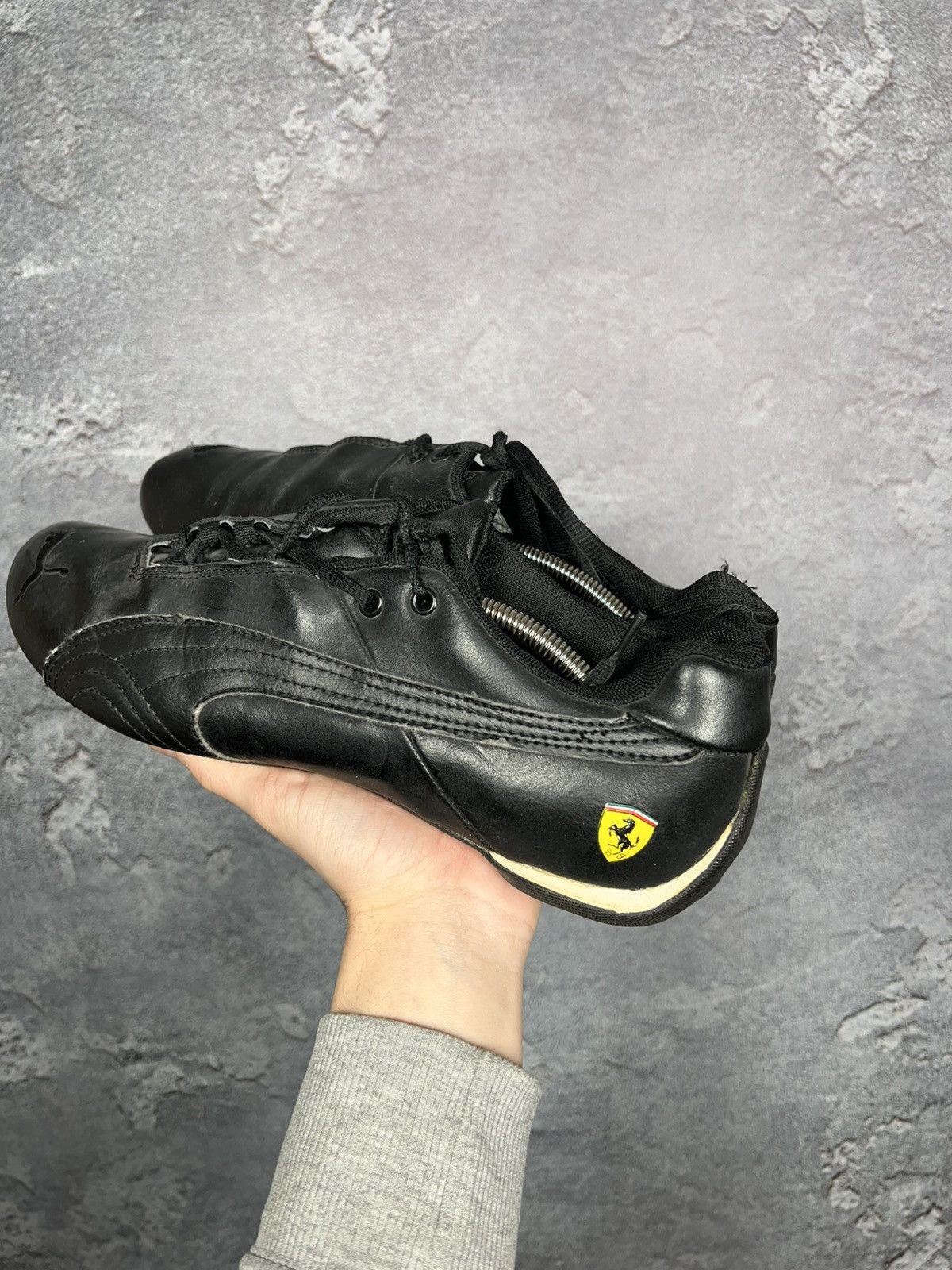 Puma Vintage Puma Ferrari Speed Cat F1 Low Leather Shoes Sneakers Size US 11 / EU 44 - 9 Thumbnail
