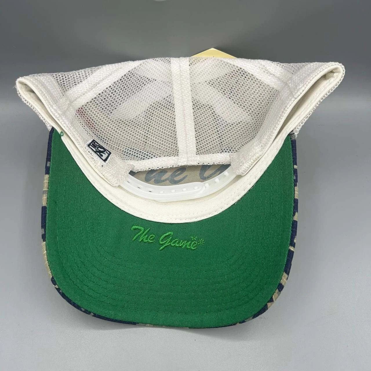The Game Vintage Reno Aces Trucker Hat Men Blue Camo MiLB Snap Back Size ONE SIZE - 6 Thumbnail